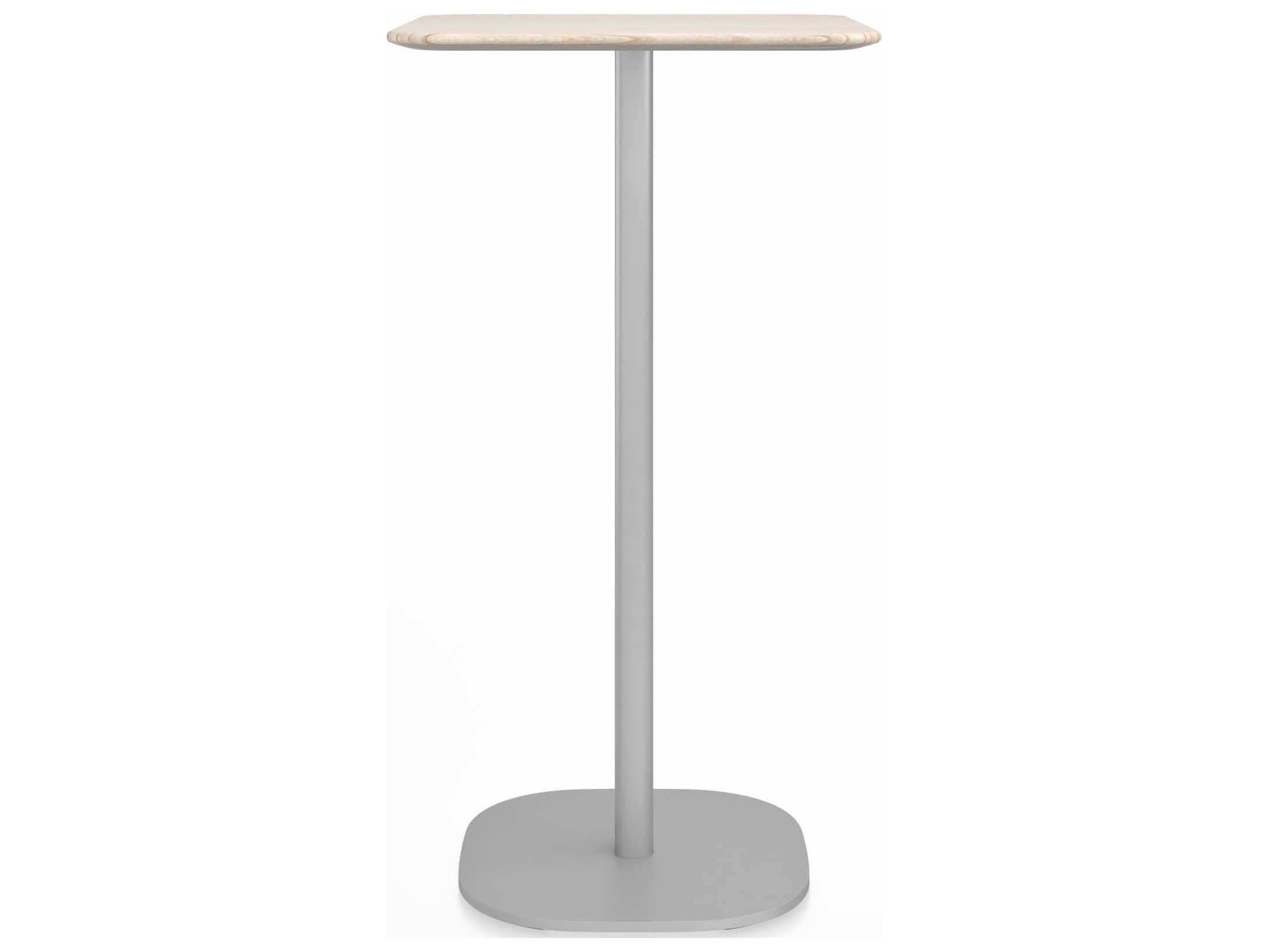 Emeco Table Flat Base By Jasper Morrison Rectangular Bar