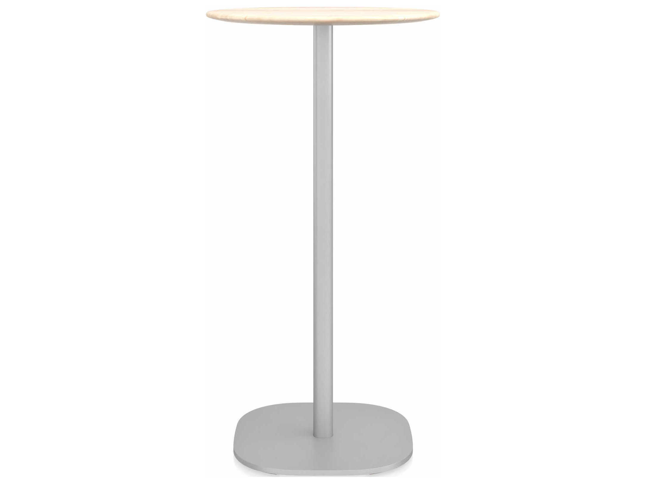 Emeco Table Flat Base By Jasper Morrison Round Bar