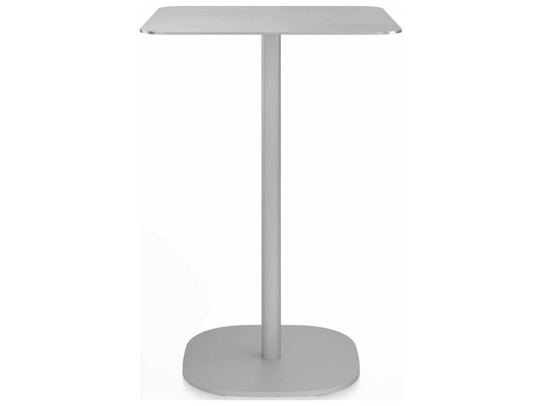 Emeco By Jasper Morrison Rectangular Patio Counter Table with Flat Base