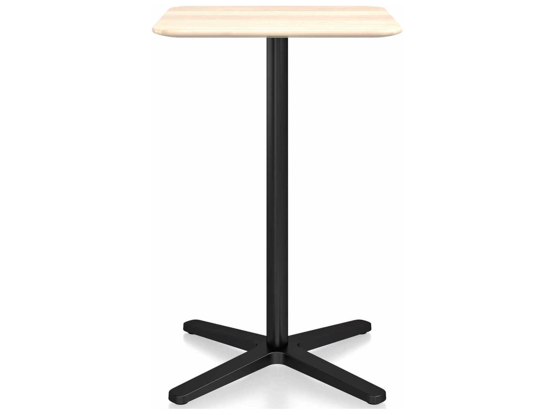 Emeco By Jasper Morrison Rectangular Outdoor Counter Table with X-Base