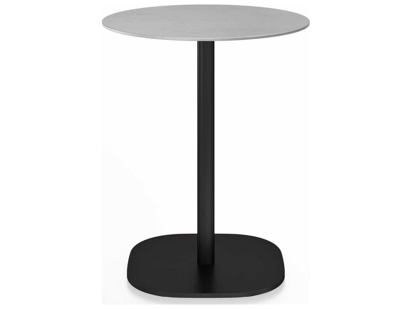 Emeco By Jasper Morrison Round Dining Table with Flat Base