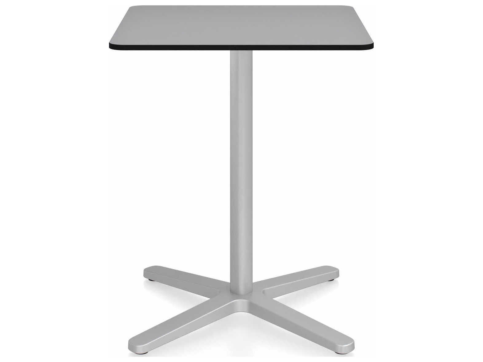 Emeco By Jasper Morrison Square Dining Table with X-Base