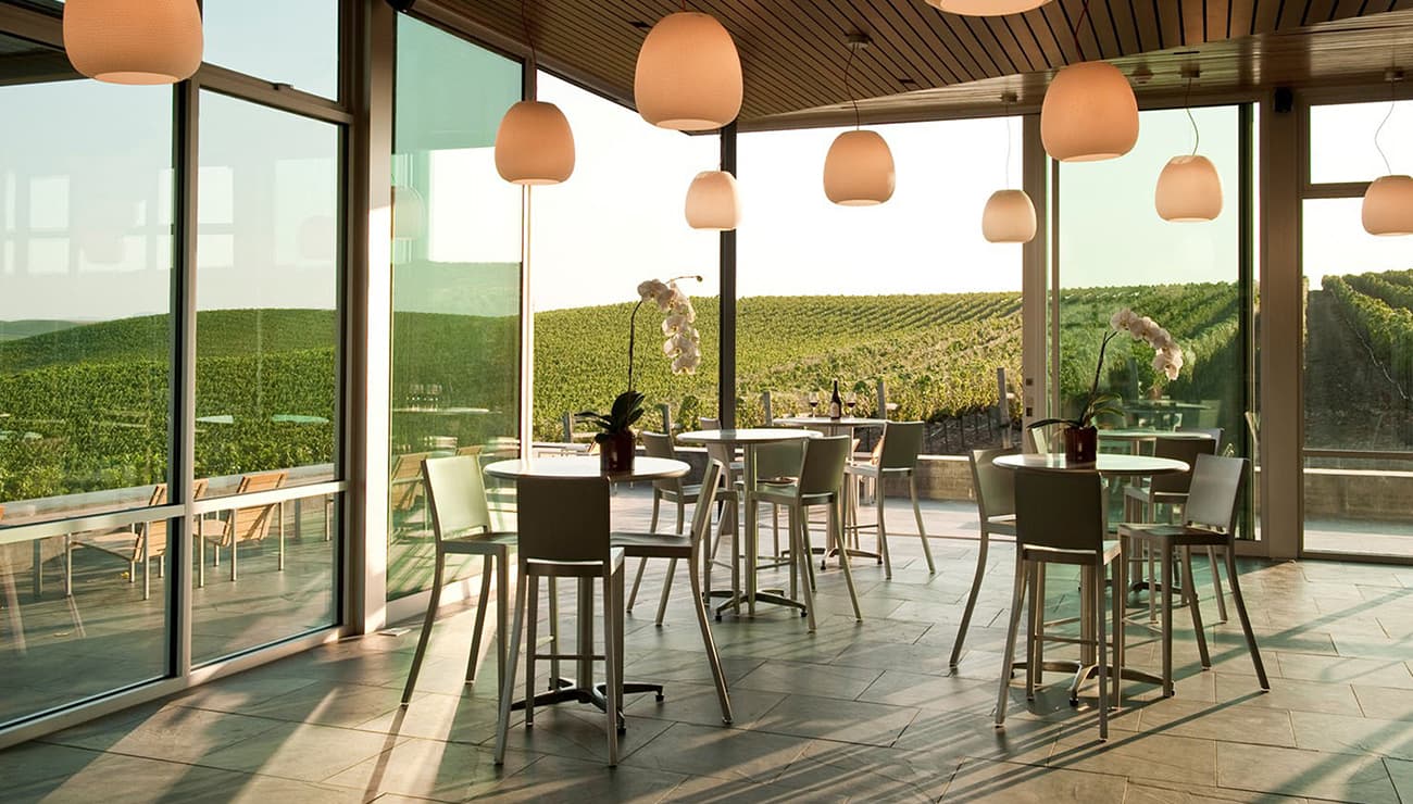 Emeco Outdoor Hudson Brushed Aluminum Bar Stool