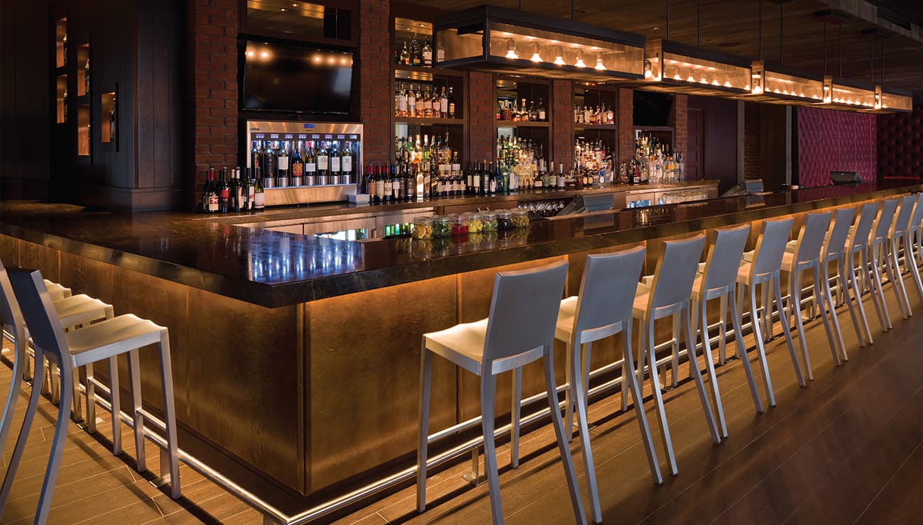 Emeco Outdoor Hudson Brushed Aluminum Bar Stool