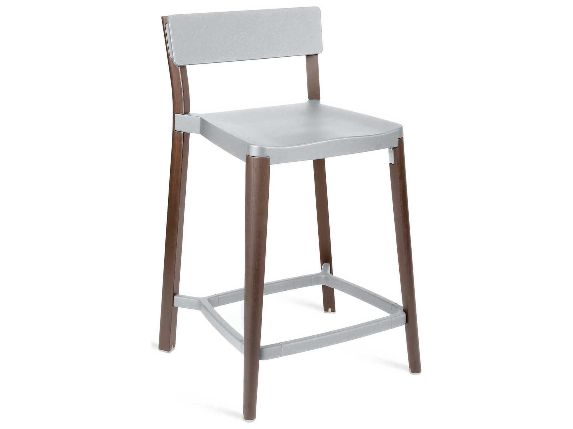 Emeco Outdoor Lancaster By Michael Young Side Counter Height Stool