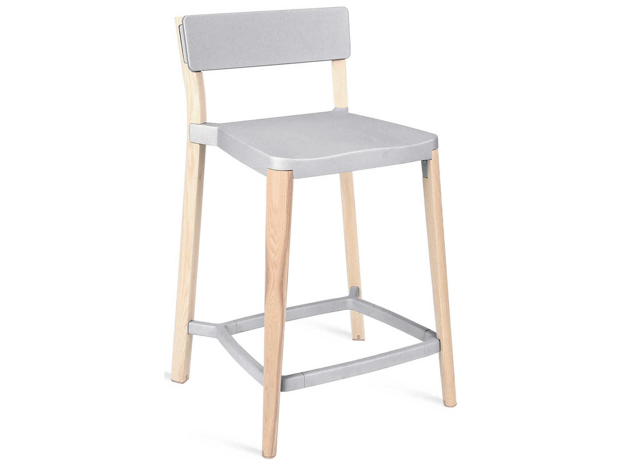 Emeco Outdoor Lancaster By Michael Young Side Counter Height Stool