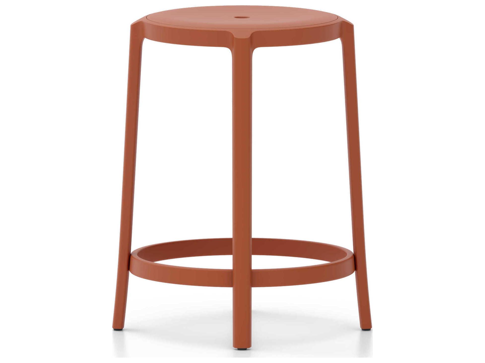 Emeco On & By Barber Osgerby Side Counter Height Stool