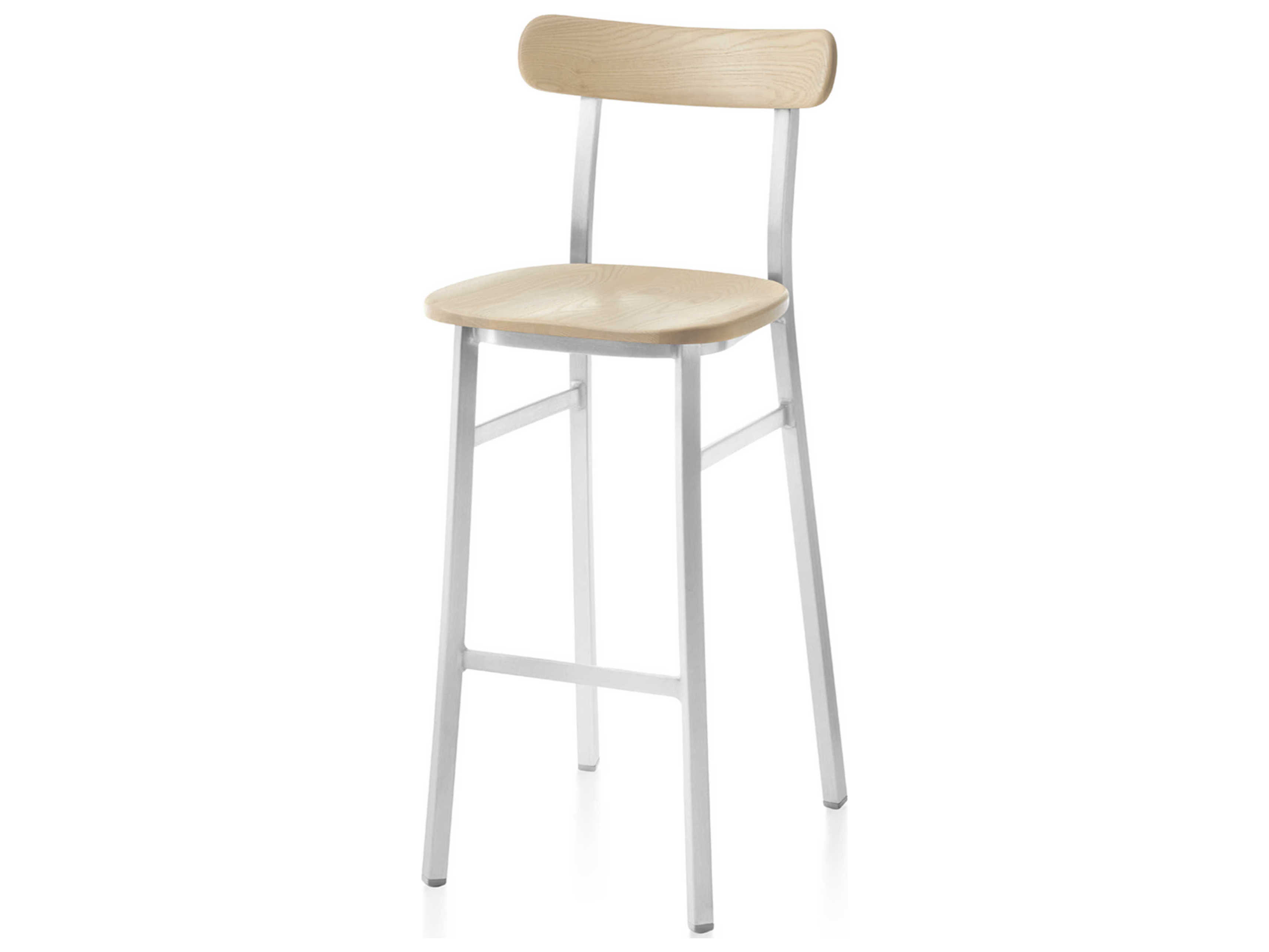 Emeco Utility By Jasper Morrison Side Bar Height Stool