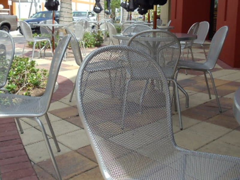 EMU Ronda Steel Outdoor Patio Dining Set