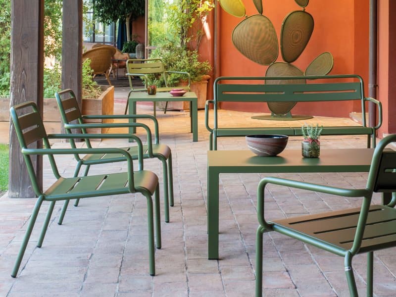 EMU Star Steel Patio Lounge Set
