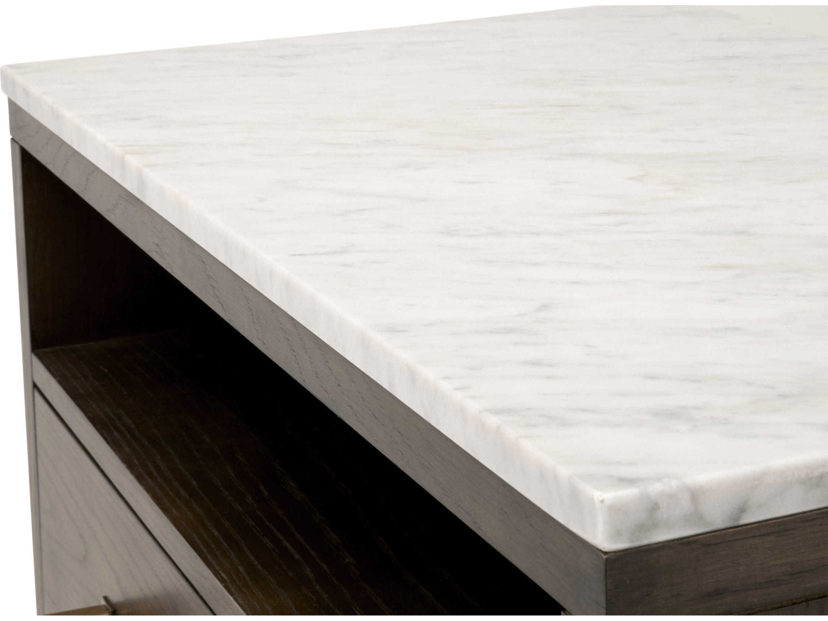 Essentials for Living Cambria 2-Drawers Oak Wood Nightstand