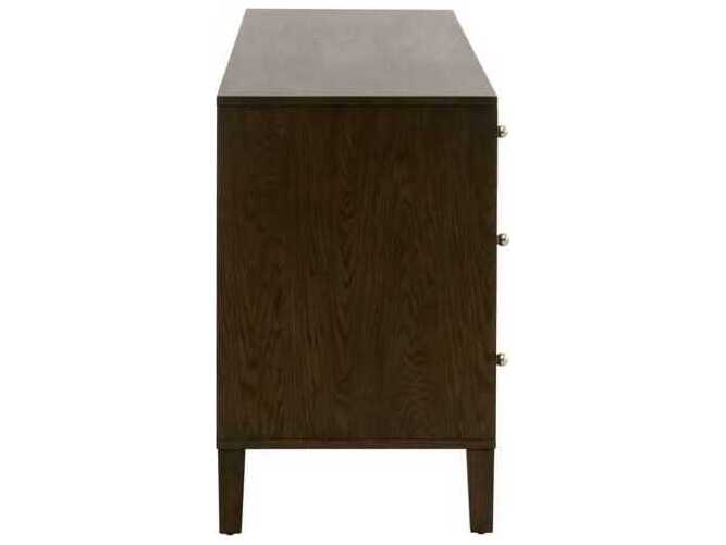 Essentials for Living Bronze Bay Oak Wood Double Dresser