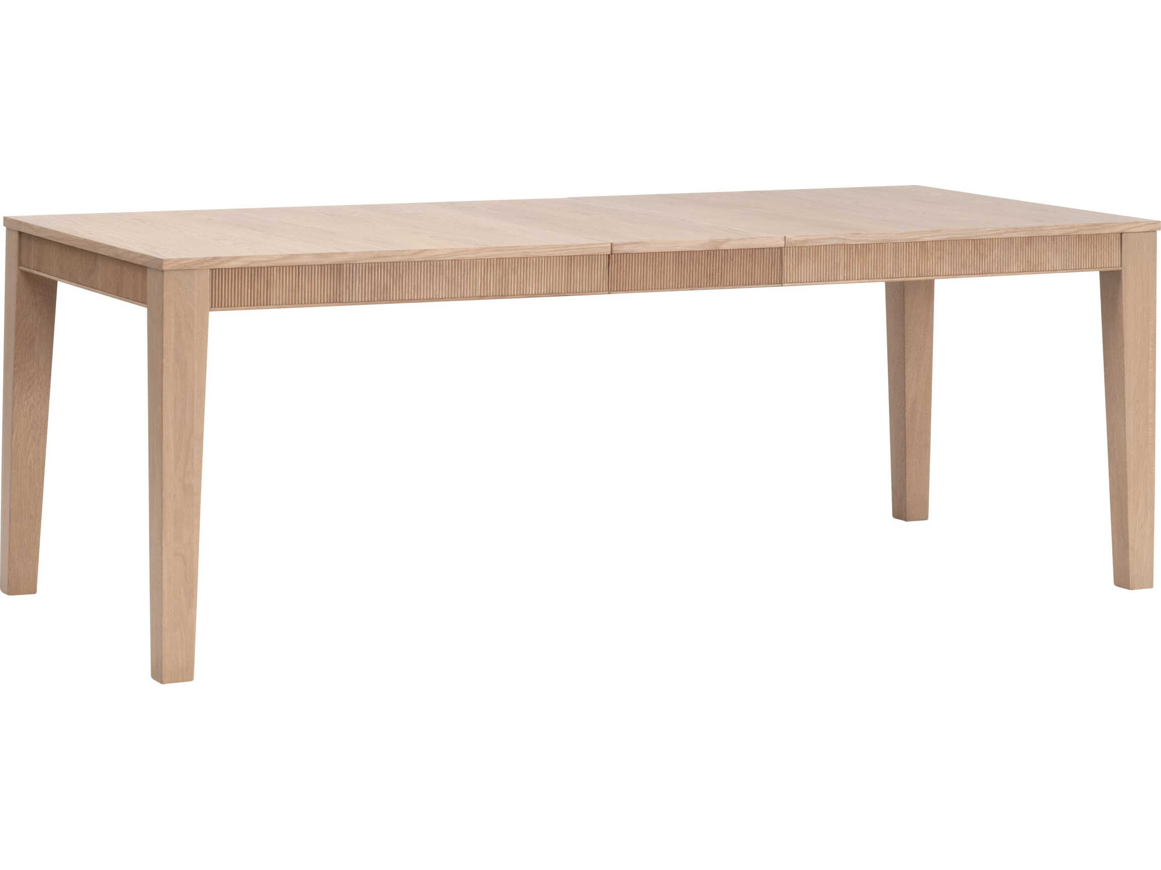 Essentials for Living Bronze Bay Highland Extension Rectangular Wood Natural Oak Dining Table