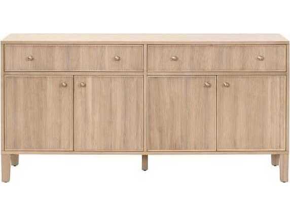 Essentials for Living Bronze Bay 63" Oak Wood Natural Sideboard