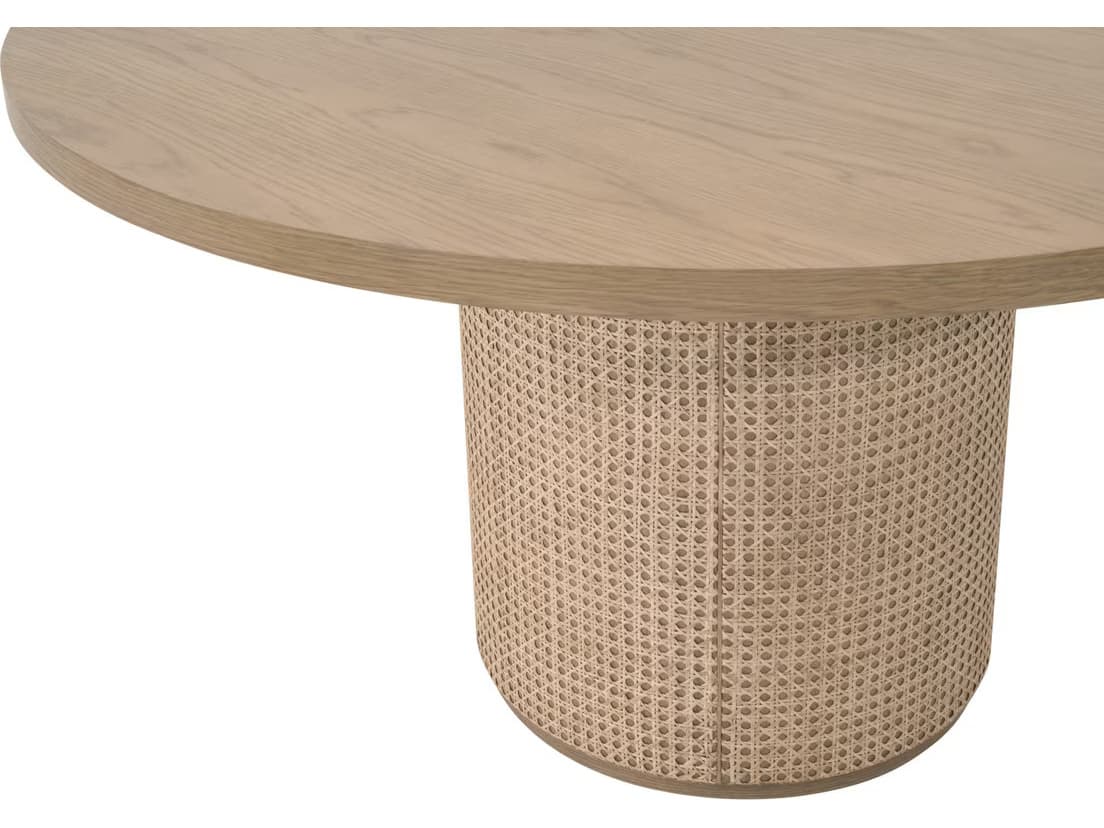 Essentials for Living Bronze Bay Round Wood Dining Table
