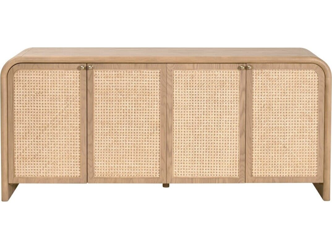 Essentials for Living Bronze Bay 71" Oak Wood Sideboard