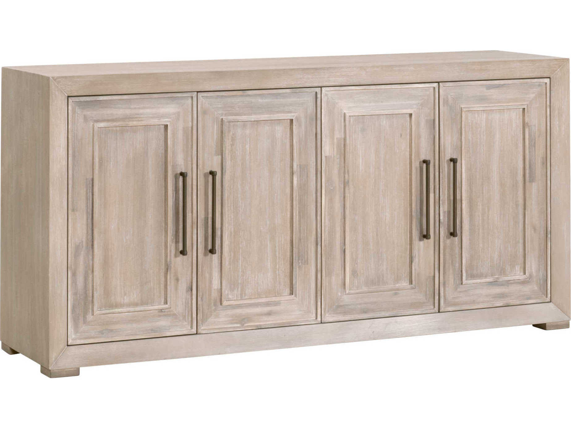 Luxecor Respite 70" Acacia Wood Natural Gray Sideboard