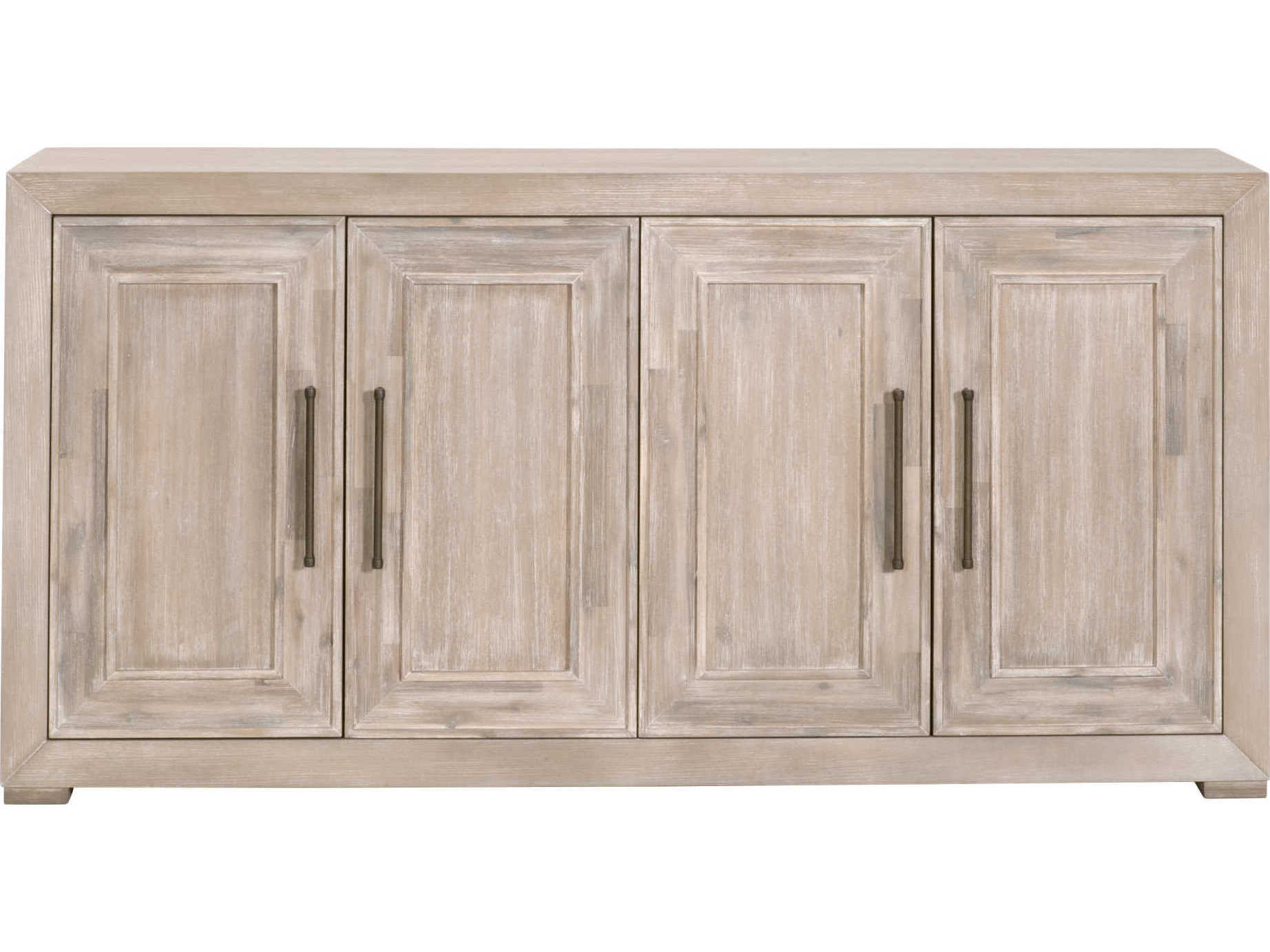 Luxecor Respite 70" Acacia Wood Natural Gray Sideboard