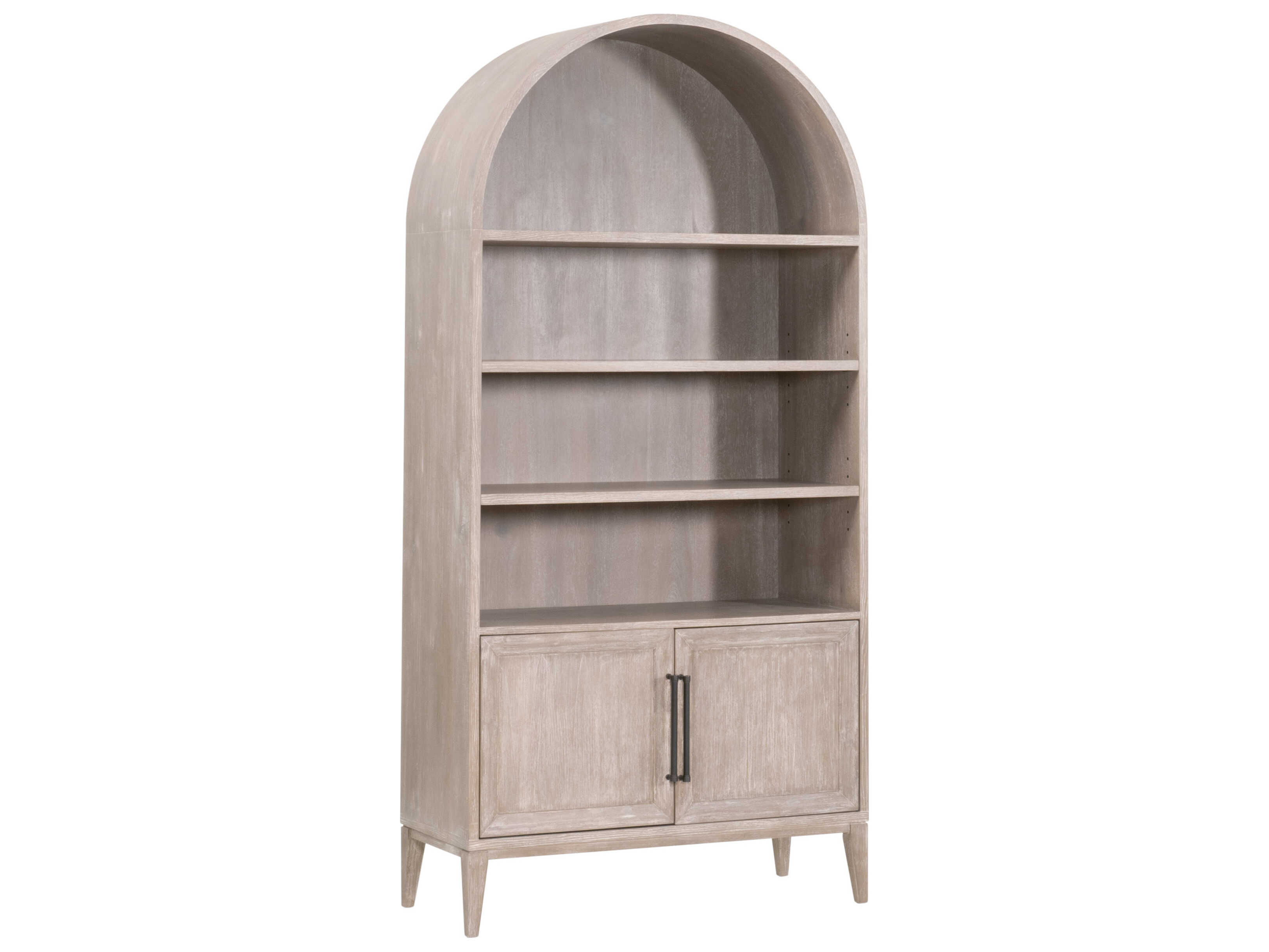 Essentials for Living Traditions Morris Natural Gray Acacia Bookcase