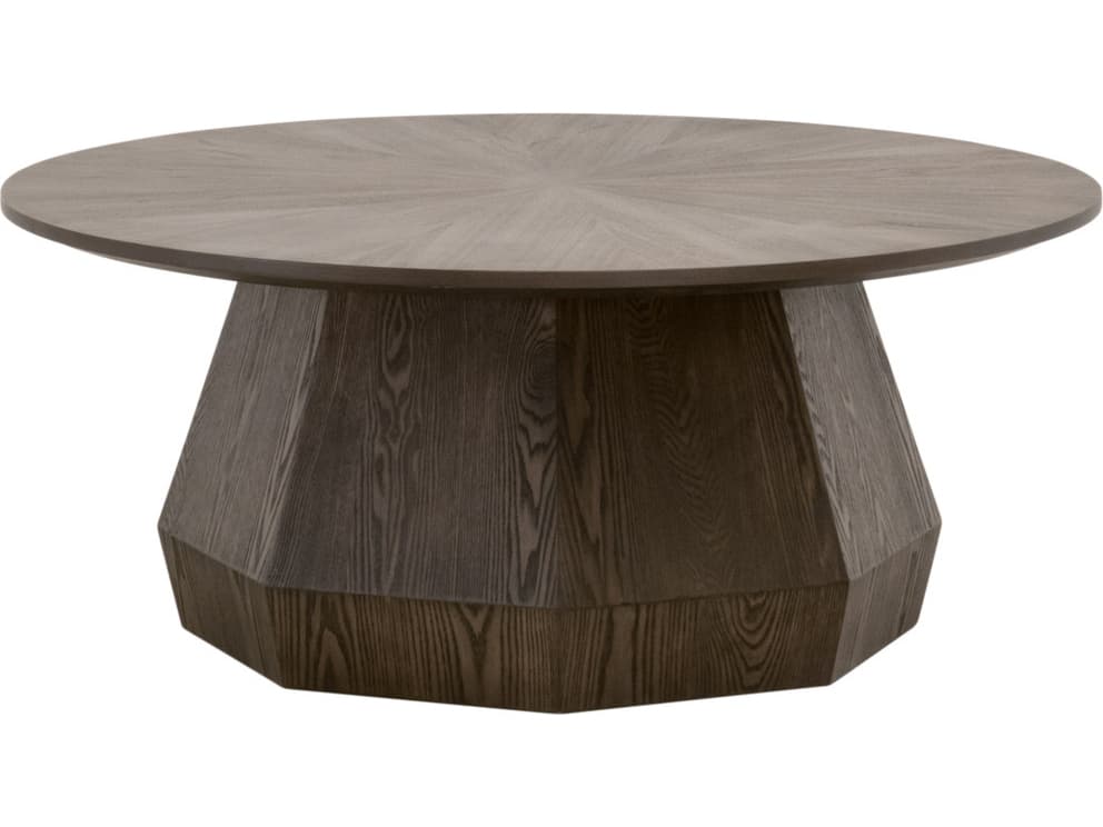Luxecor Respite Round Wood Coffee Table
