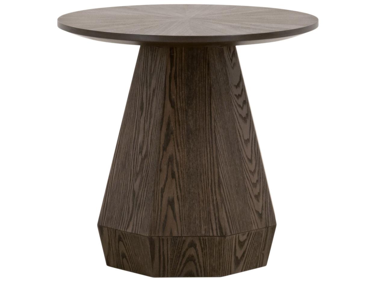 Essentials for Living Traditions Coulter Round Wood End Table