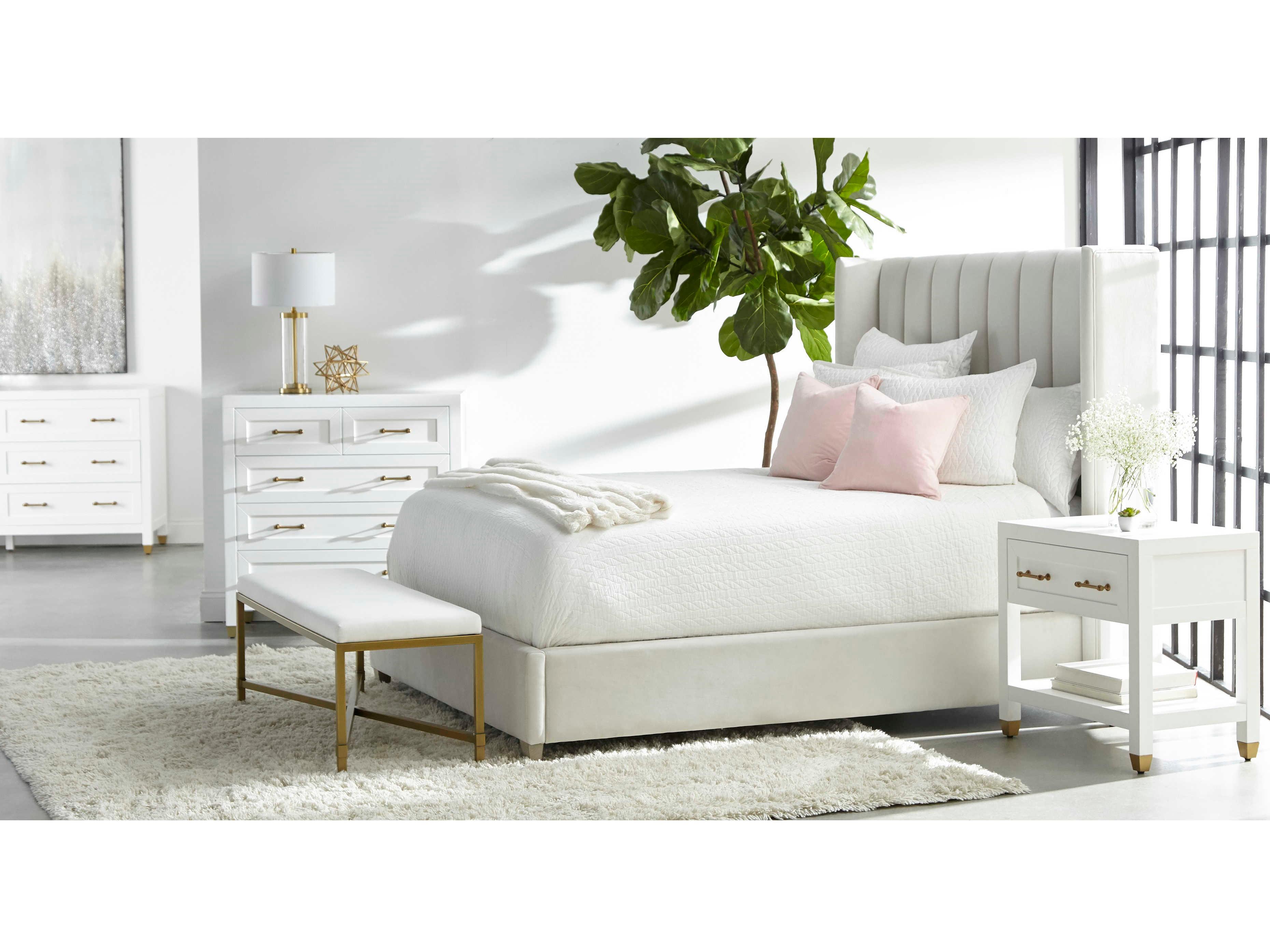 Essentials for Living Traditions Stella 5-Drawers Rubberwood Dresser