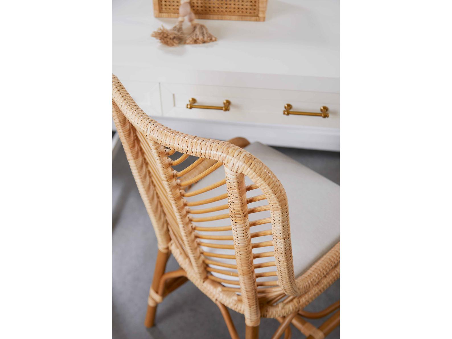 Essentials for Living Traditions Stella Matte White Ply Wood Secretary Desk