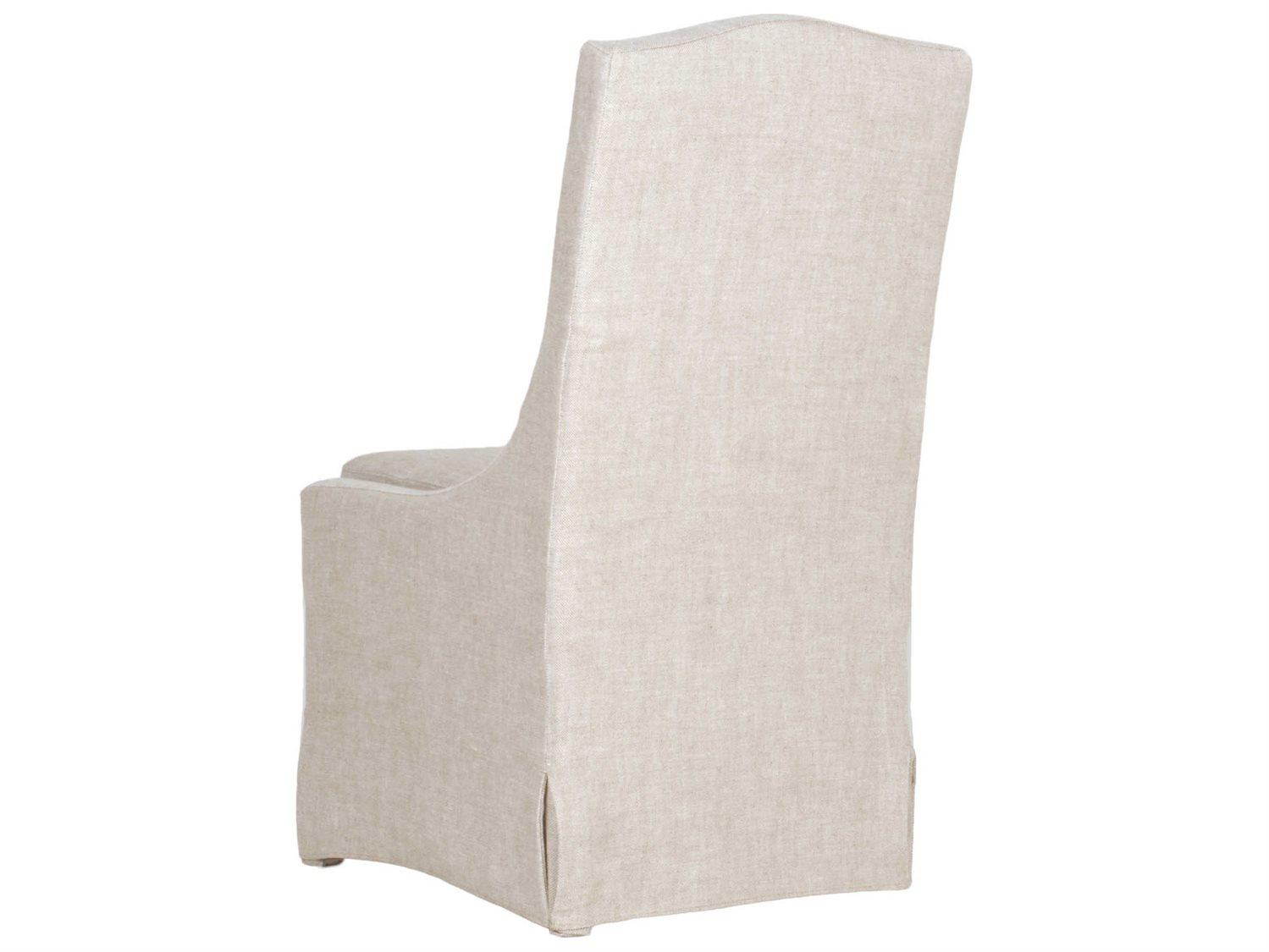Essentials for Living Colette Ash Wood Beige Upholstered Side Dining Chair Set of 2