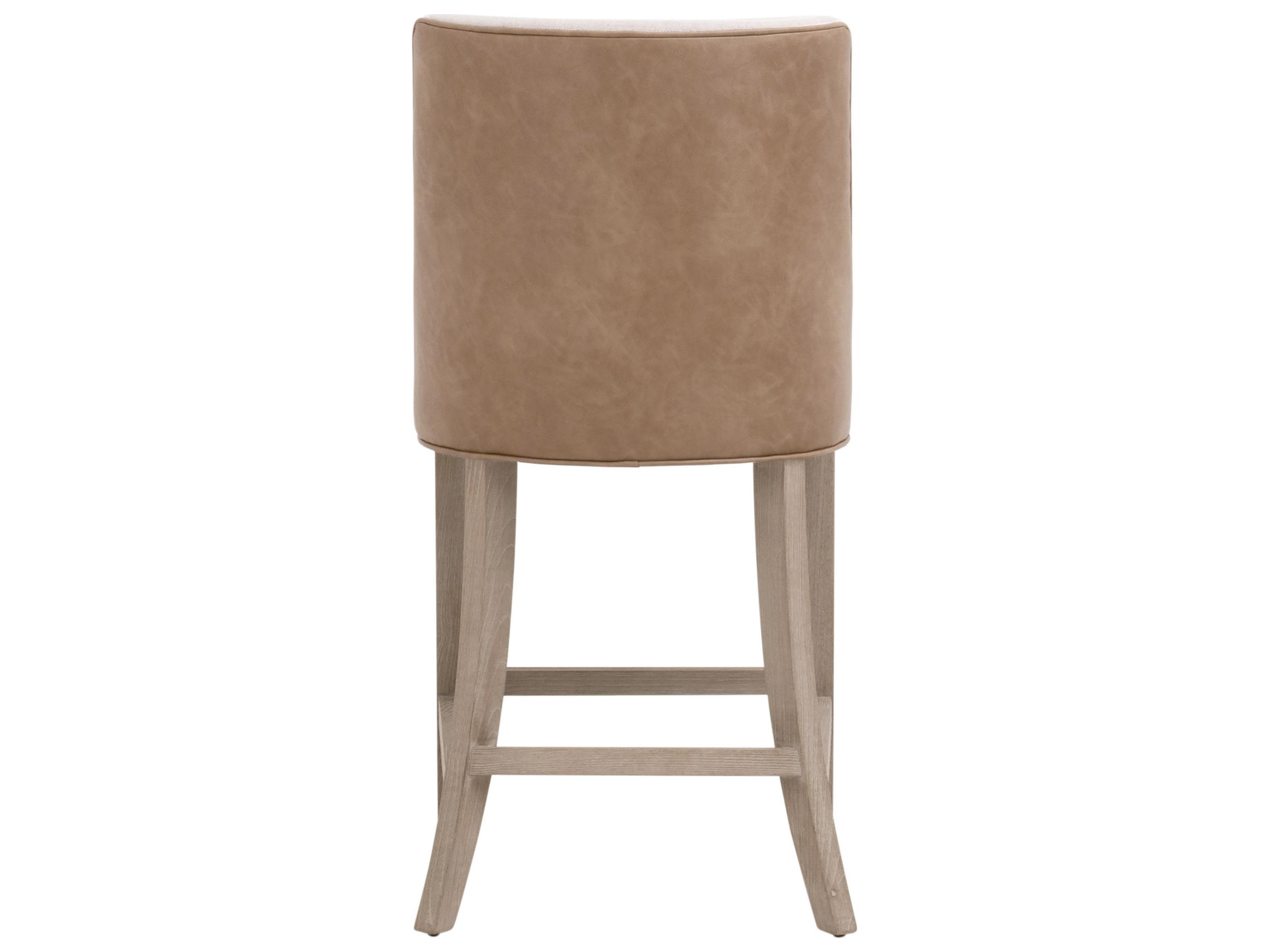 Essentials for Living Essentials Upholstered Ash Wood Counter Stool