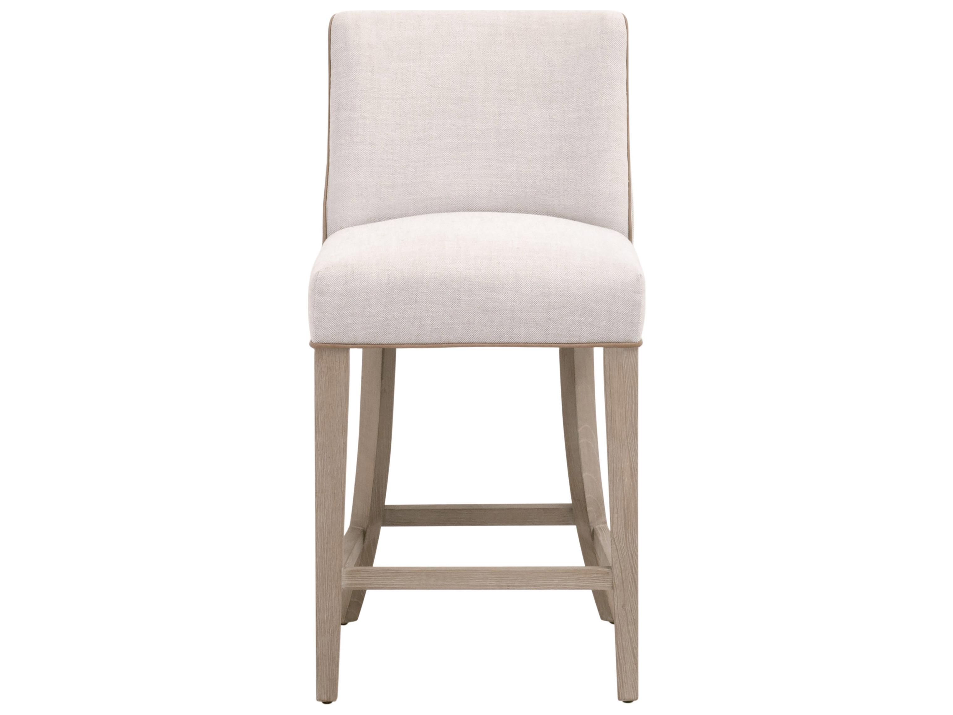 Essentials for Living Essentials Upholstered Ash Wood Counter Stool