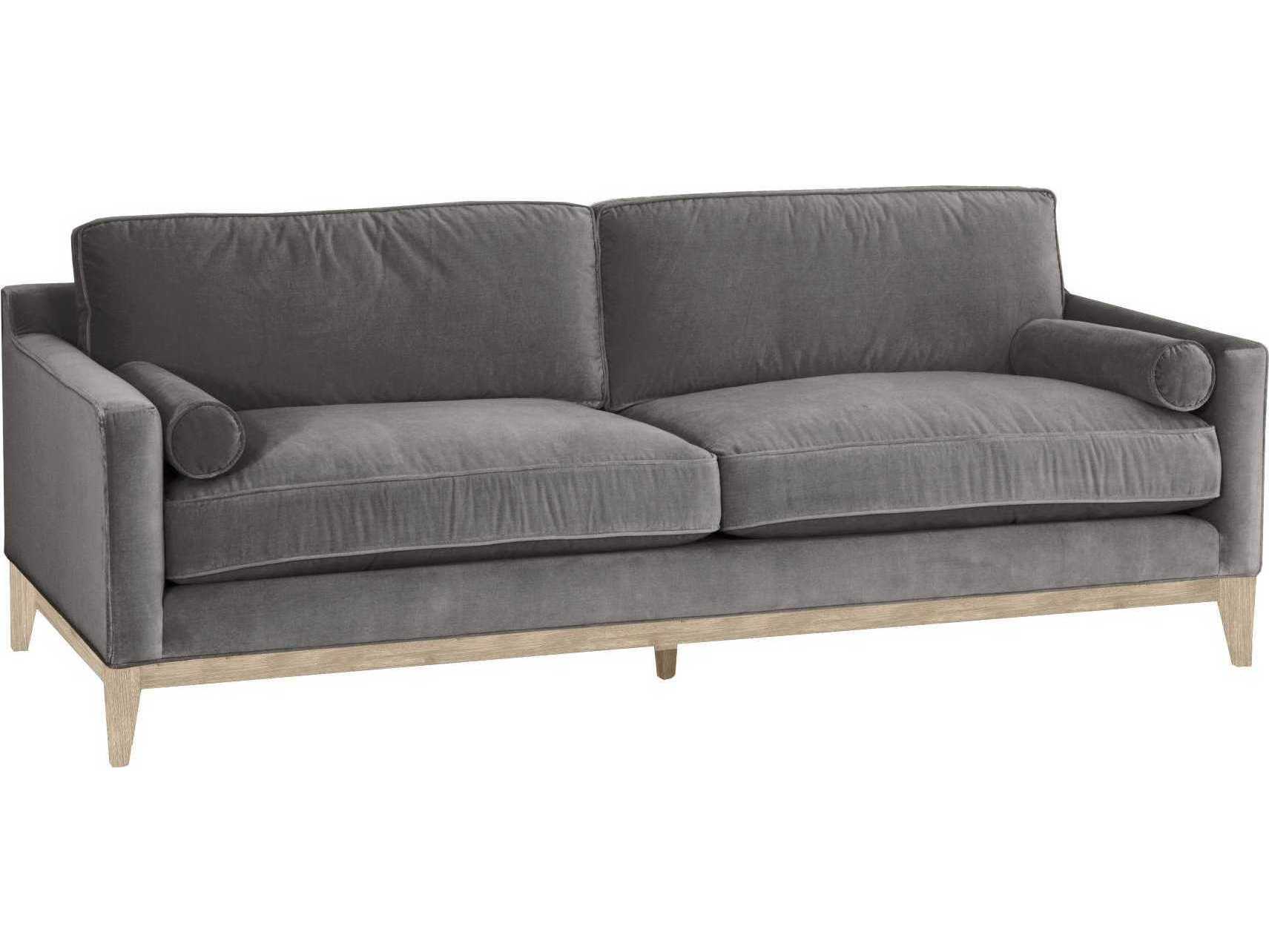 Essentials for Living Stitch & Hand Parker Gray Upholstered Sofa