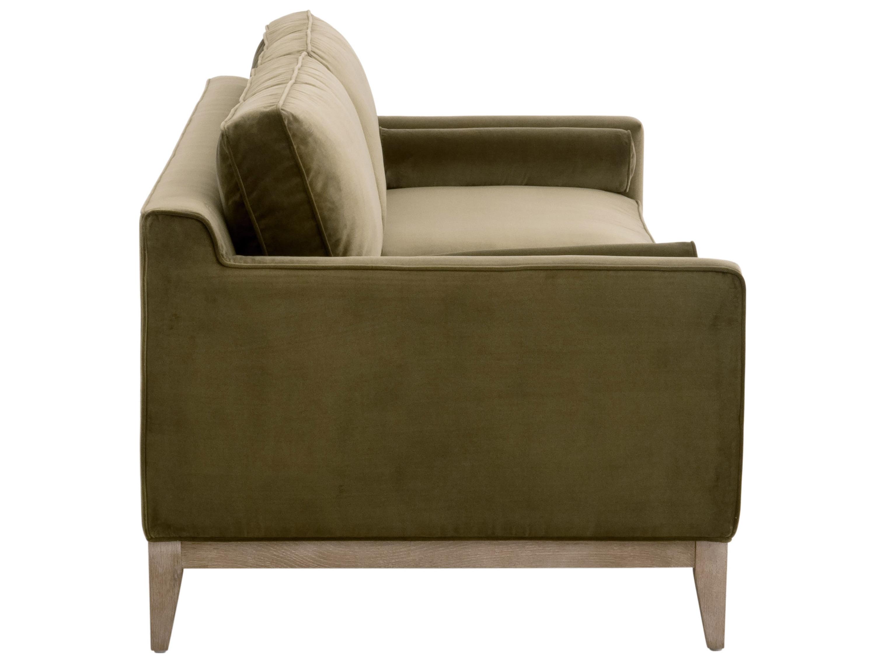 Essentials for Living Stitch & Hand - Upholstery Green Upholstered Sofa
