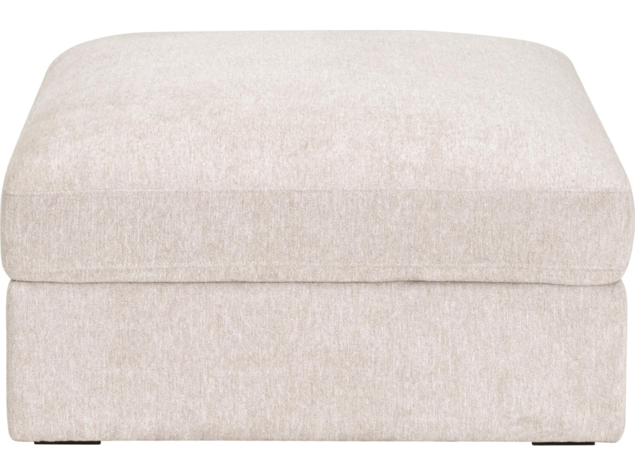 Essentials for Living Stitch & Hand - Upholstery Daley Beige Upholstered Ottoman
