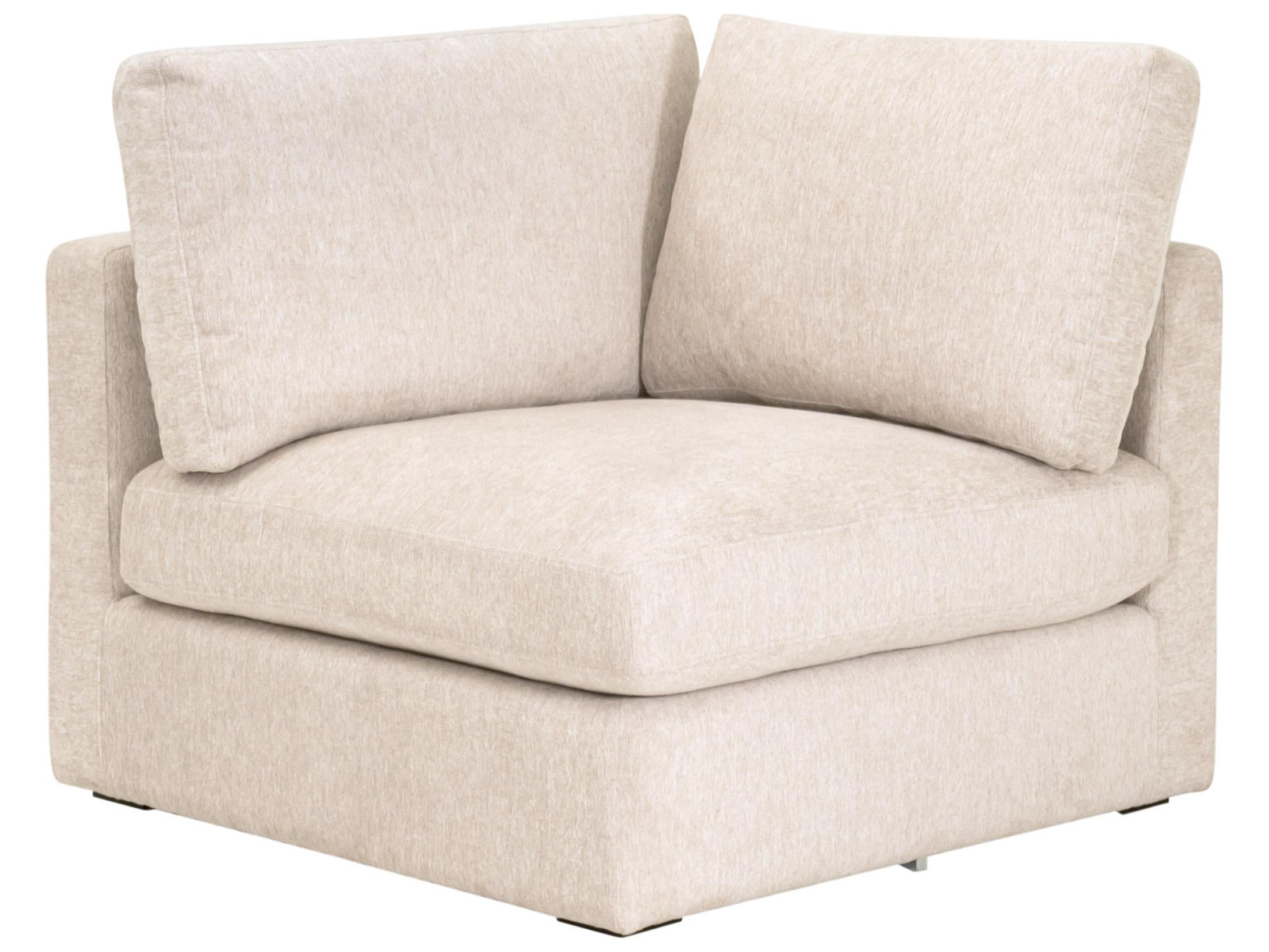 Essentials for Living Stitch & Hand - Upholstery Daley Beige Upholstered Wedge Chair