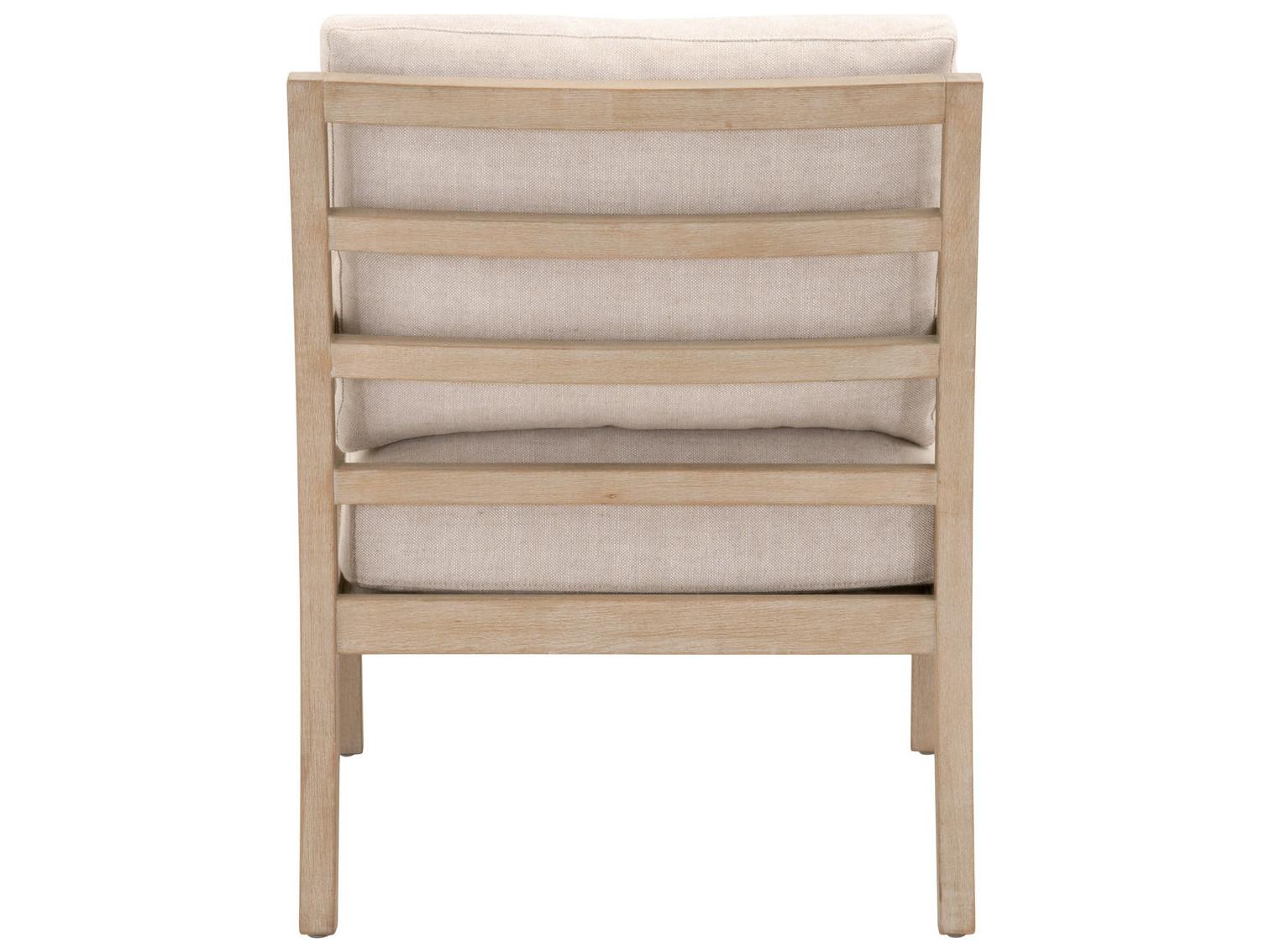 Luxecor Respite Beige Fabric Accent Chair