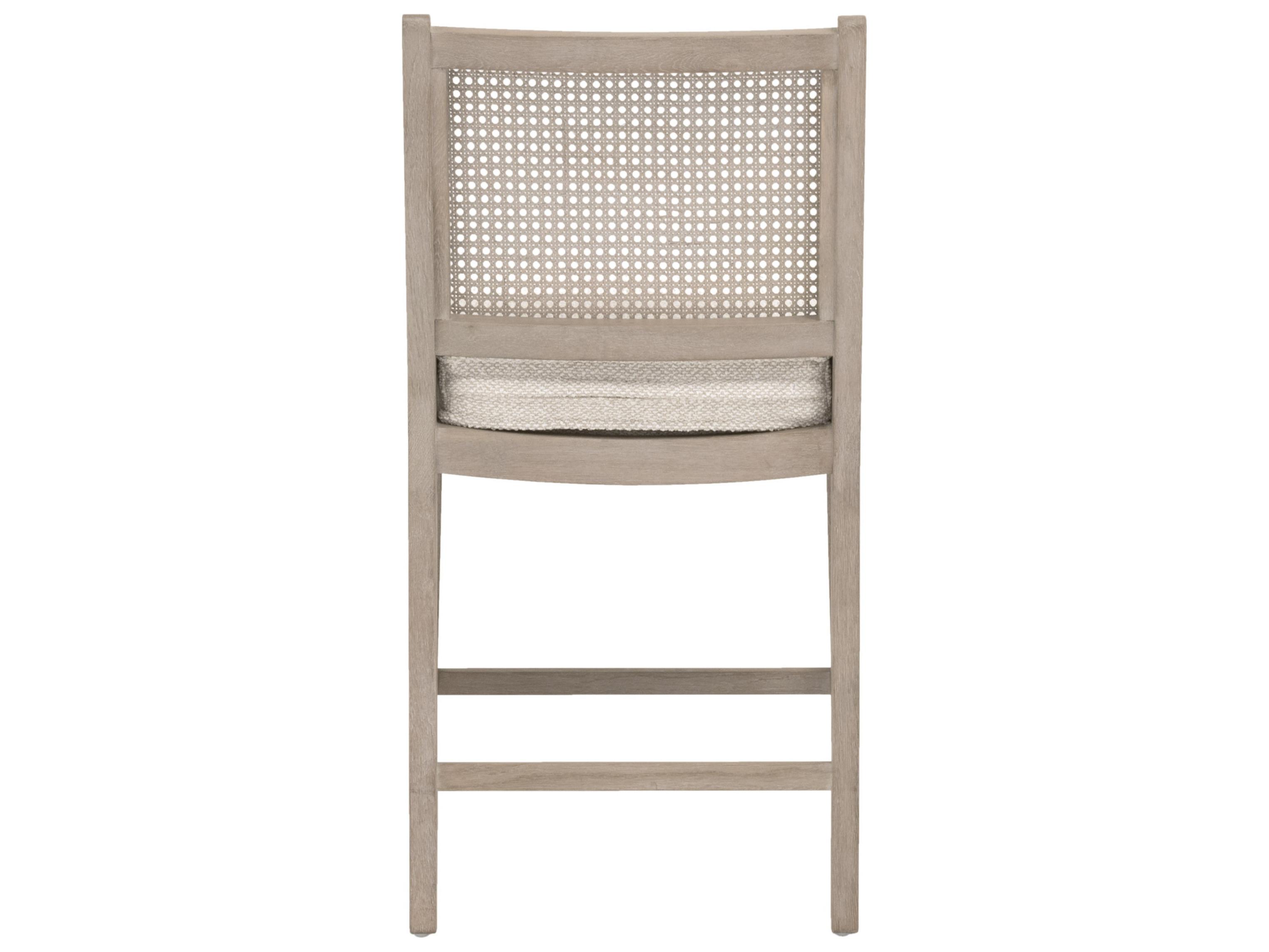 Essentials for Living Stitch & Hand - Dining & Bedroom Leone Upholstered Oak Wood Counter Stool