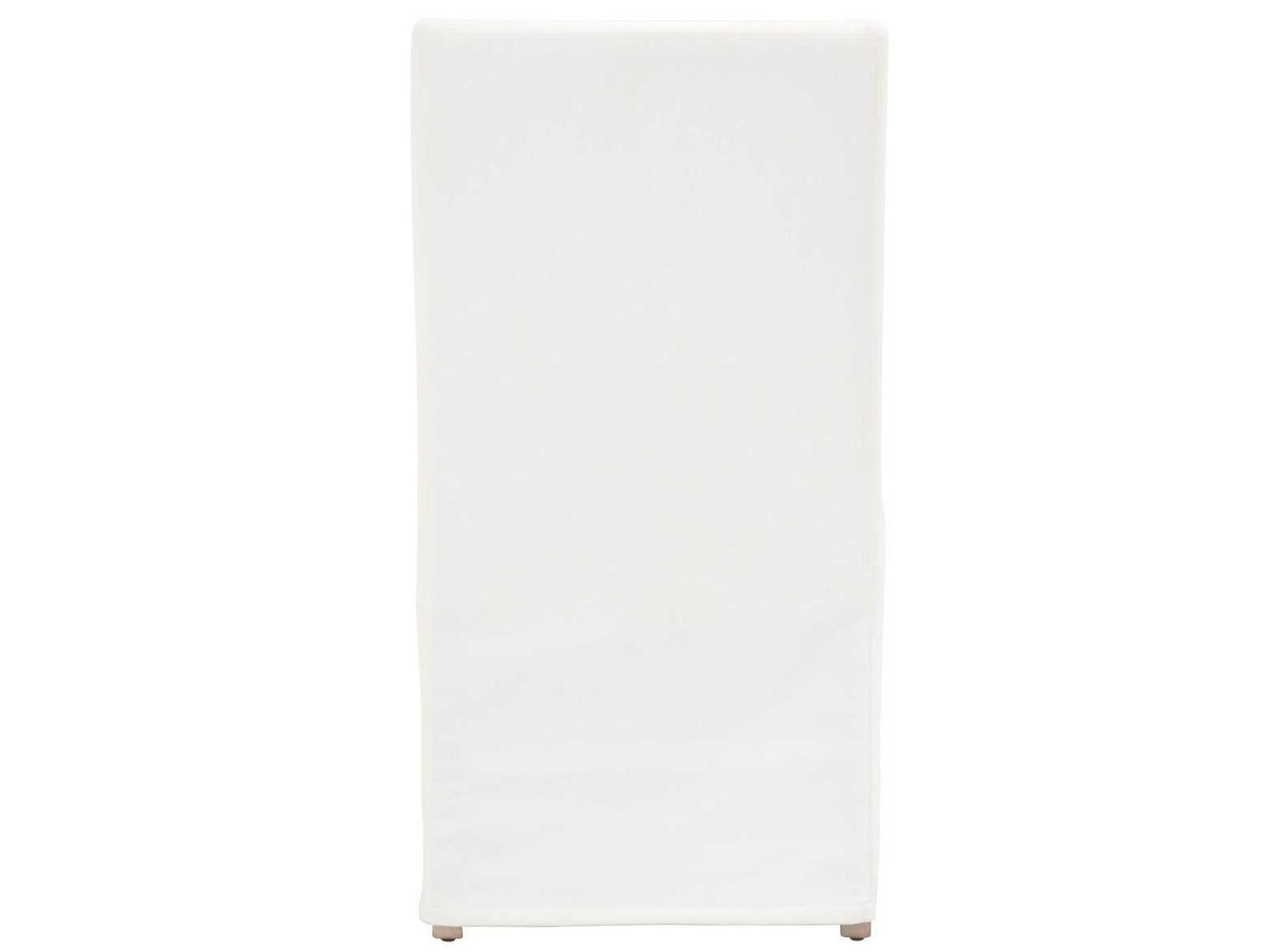 Essentials for Living Stitch & Hand Levi Birch Wood White Upholstered Side Dining Chair Set of 2