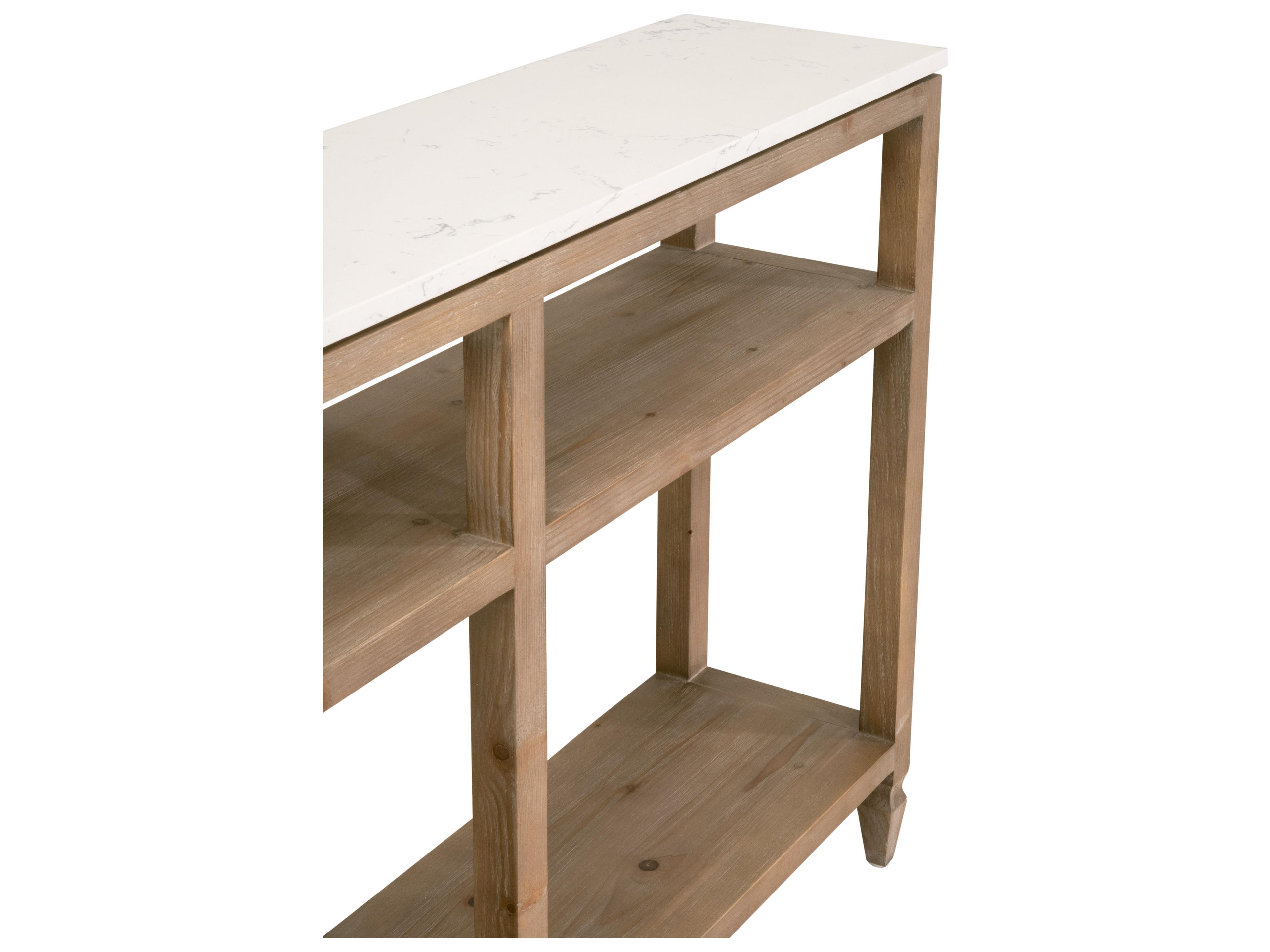 Essentials for Living Bella Antique 54" Emerie Narrow Console Table