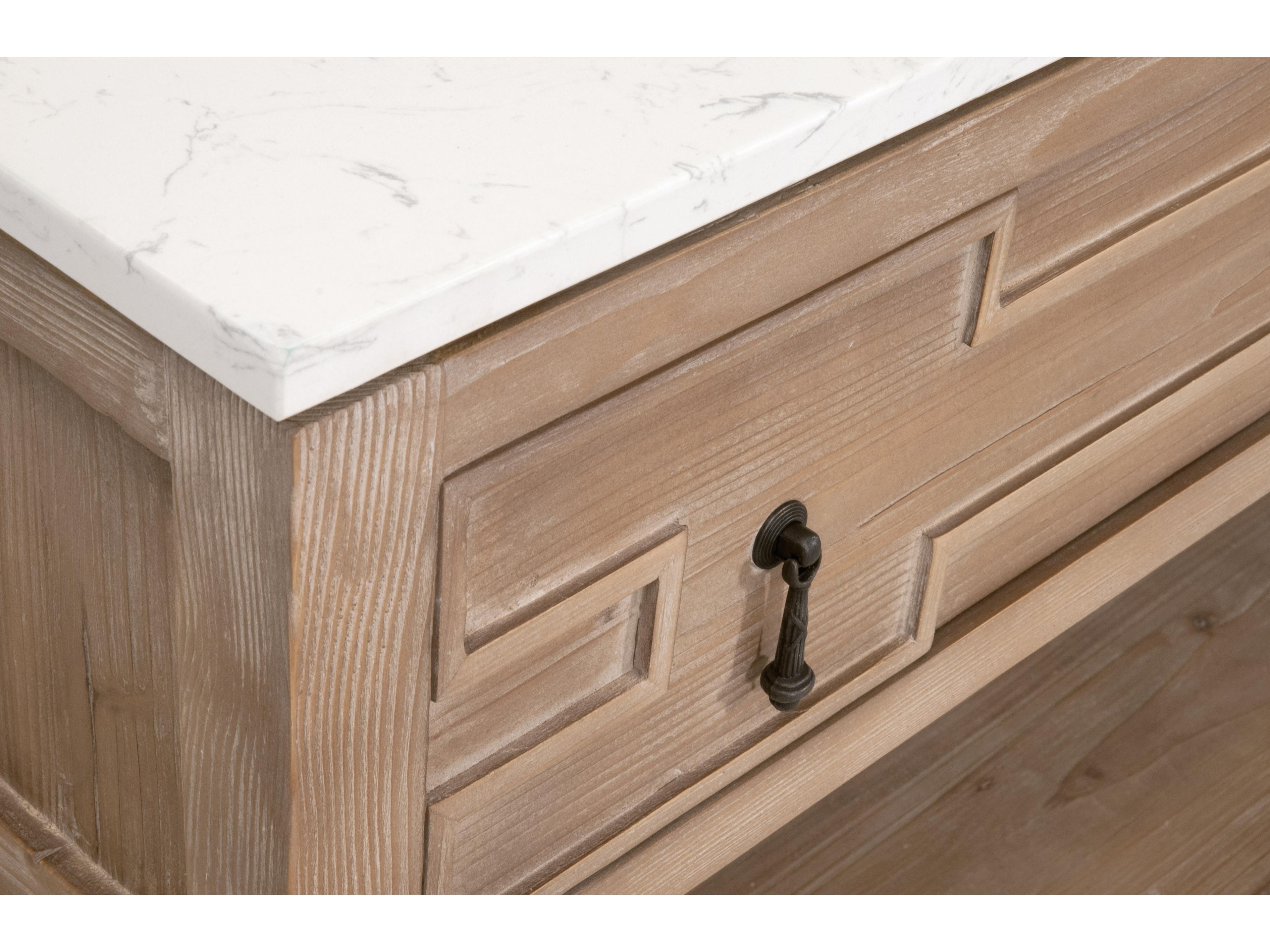 Luxecor Respite 54" 2-Drawer Entry Console