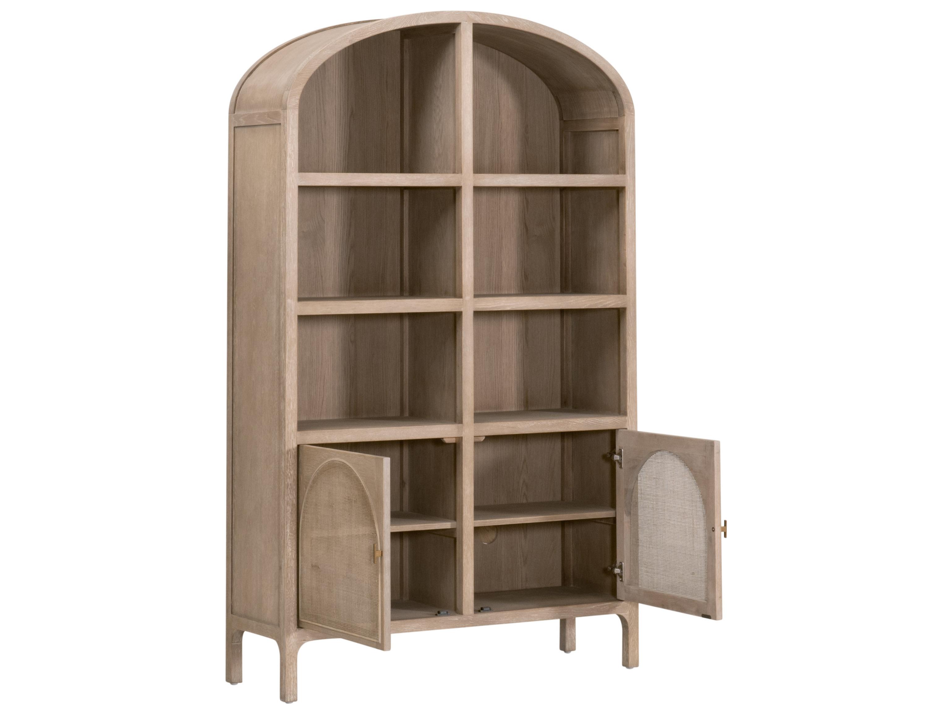 Essentials for Living Bella Antique Cane Storage Bookcase