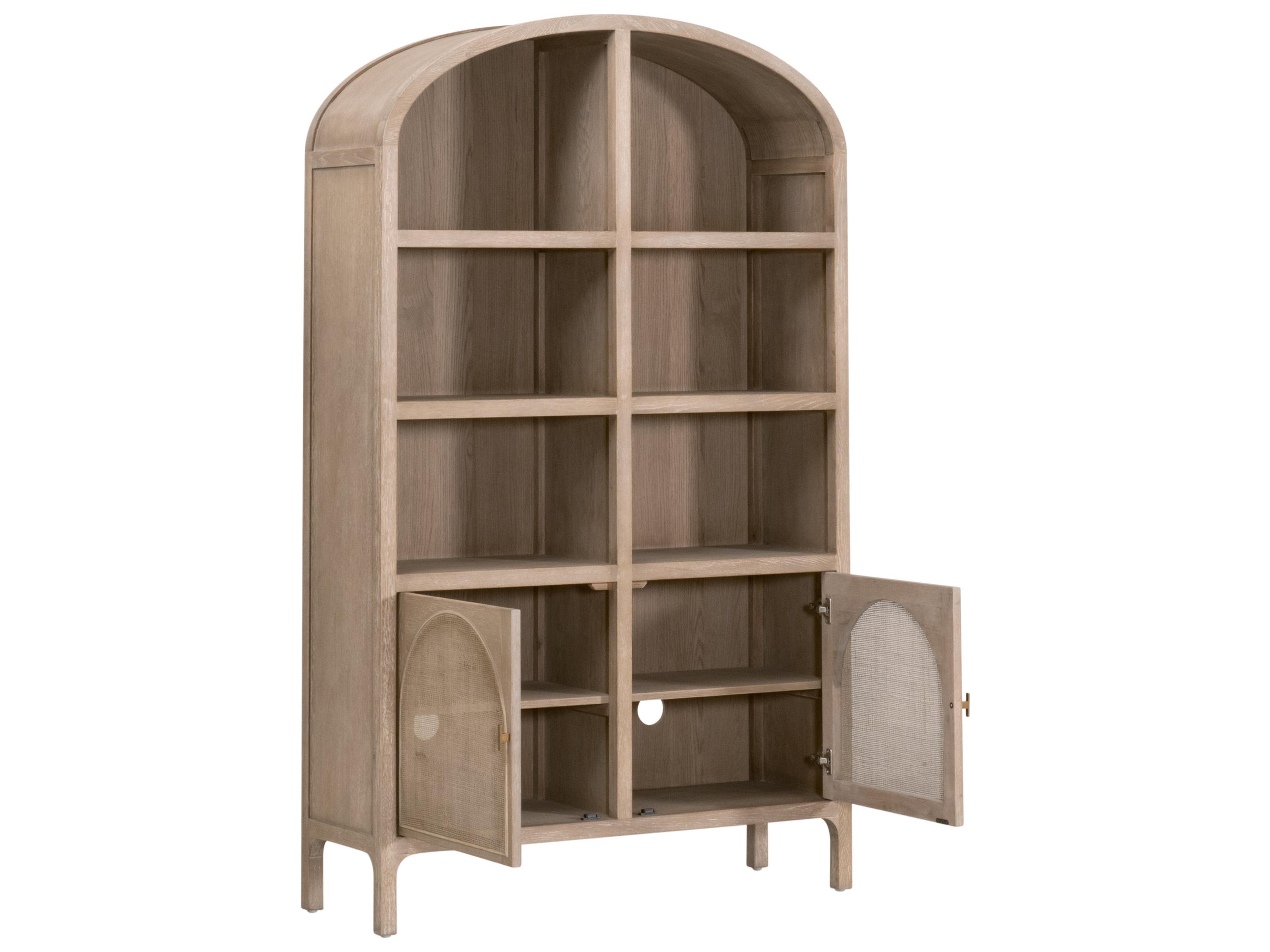 Essentials for Living Bella Antique Cane Storage Bookcase