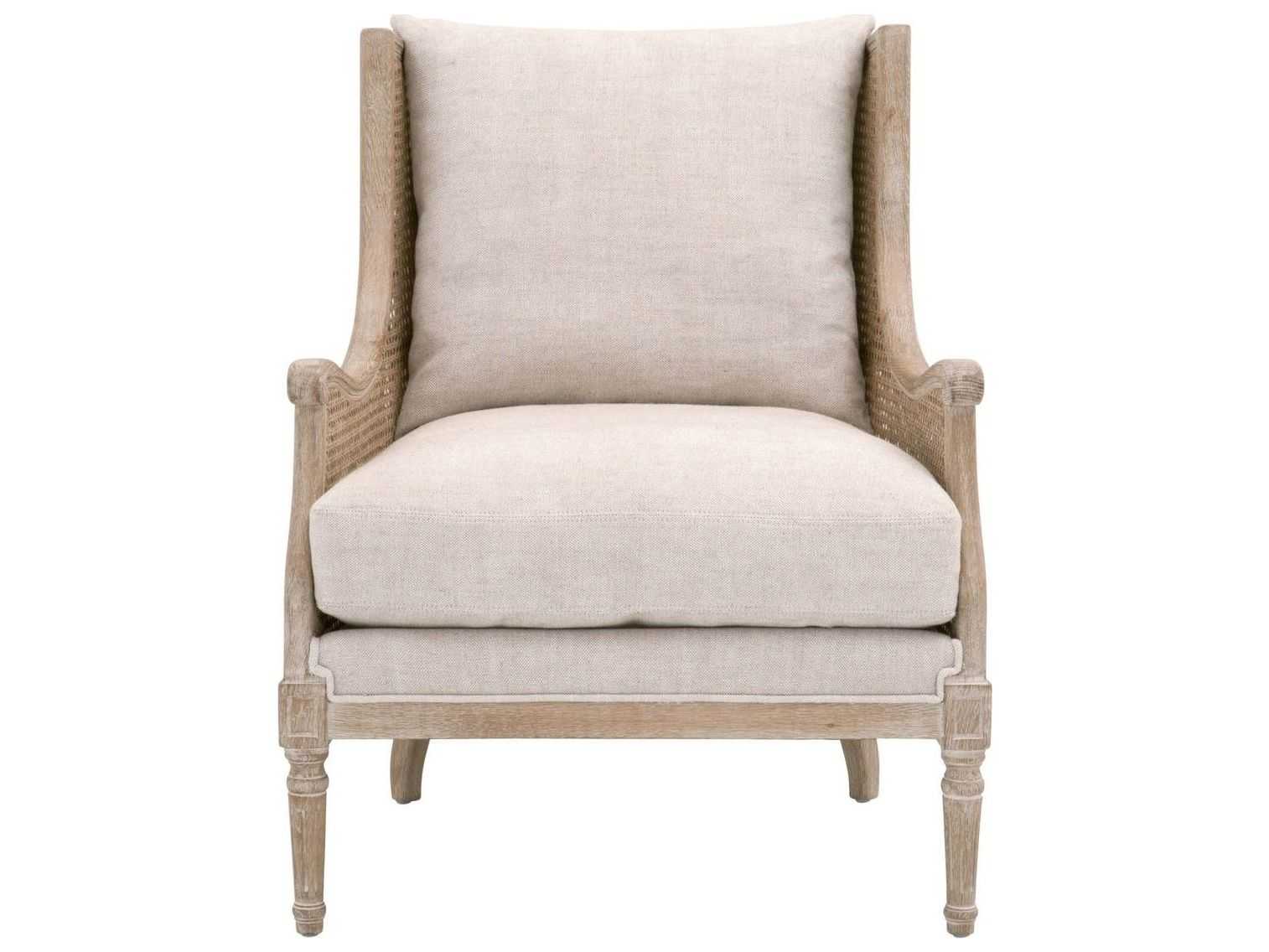 Essentials for Living Stitch & Hand Churchill Beige Fabric Accent Chair