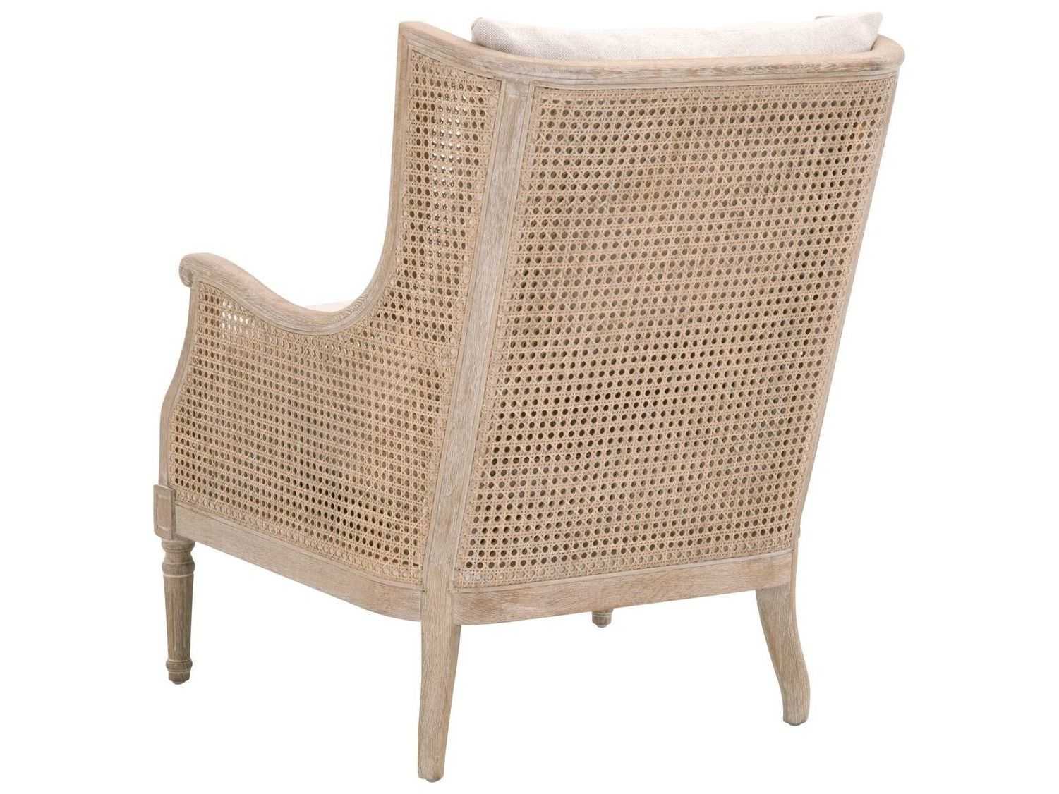 Essentials for Living Stitch & Hand Churchill Beige Fabric Accent Chair