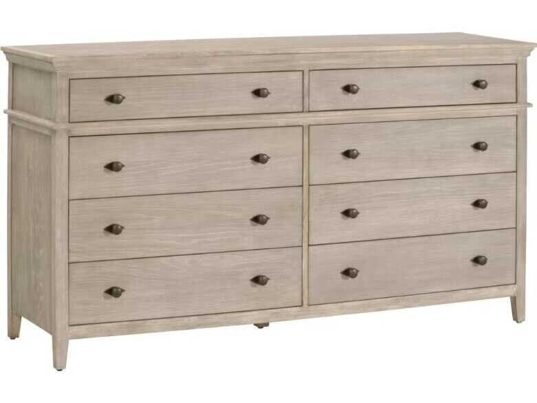 Essentials for Living Sample Oxford Oak Wood Double Dresser