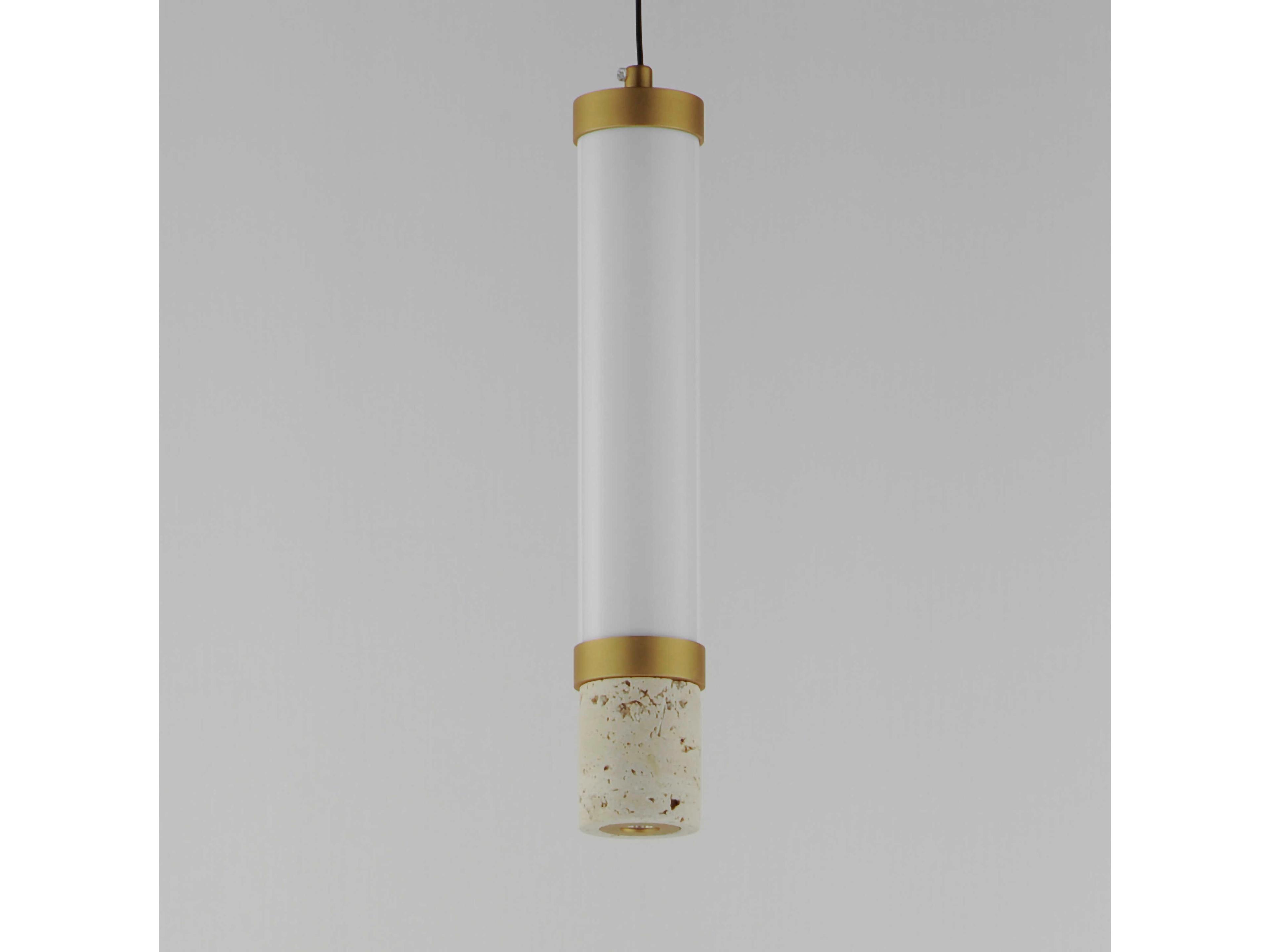 ET2 2-Light Gold Cylinder Mini Pendant