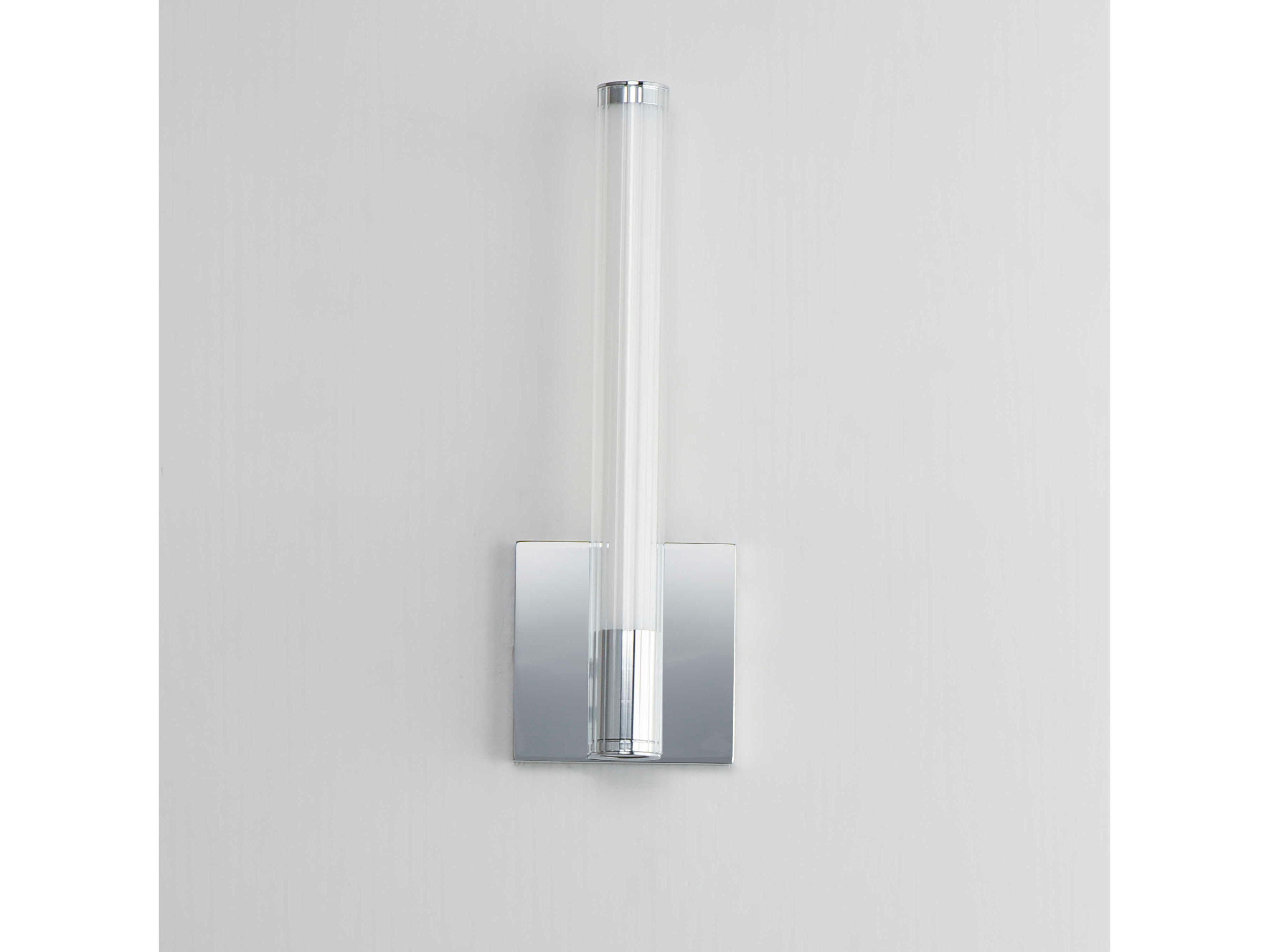 ET2 Cortex 1-Light Polished Chrome Wall Sconce