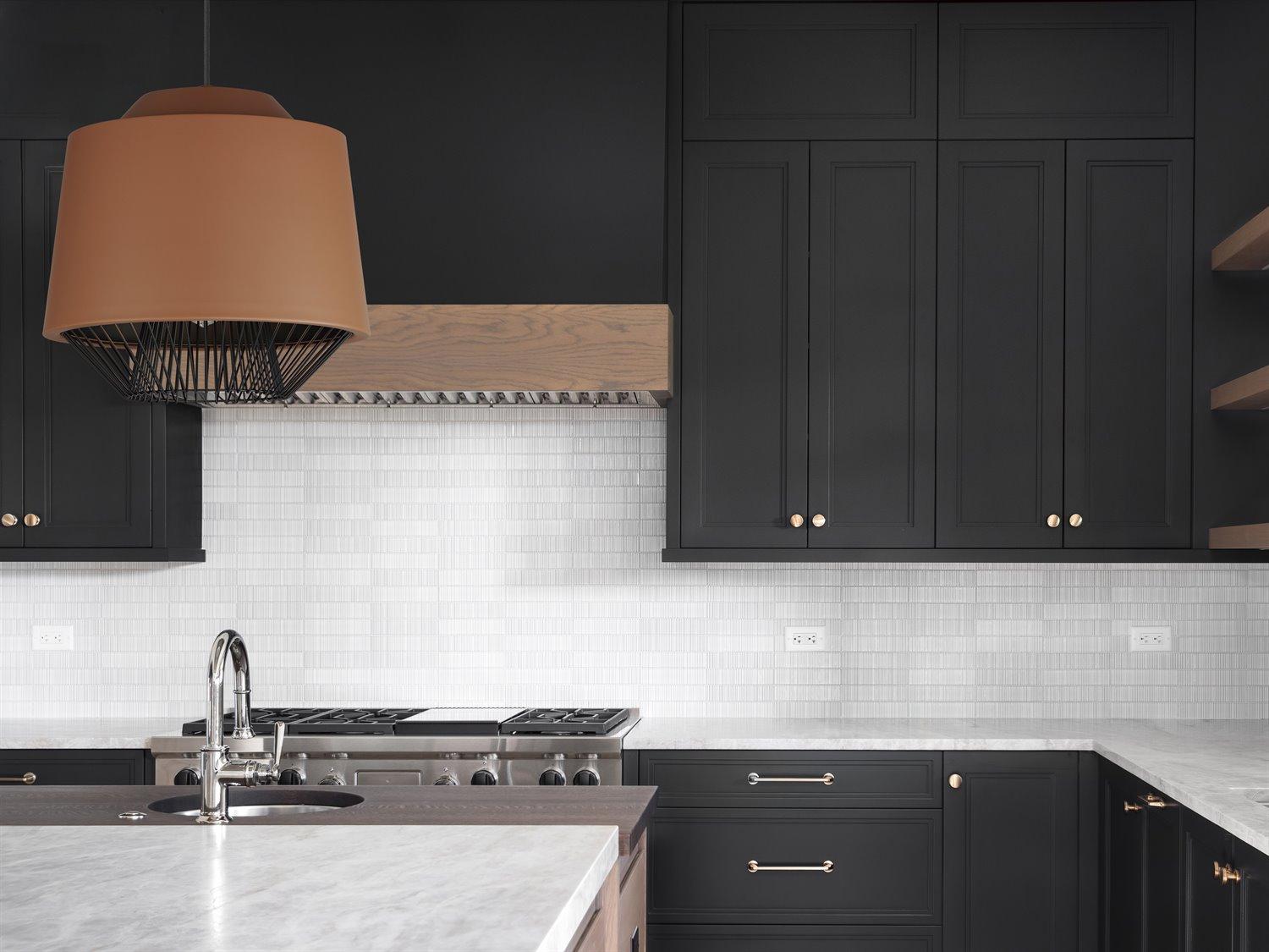 ET2 Phoenix 1-Light Brick Black Brown LED Cylinder Pendant