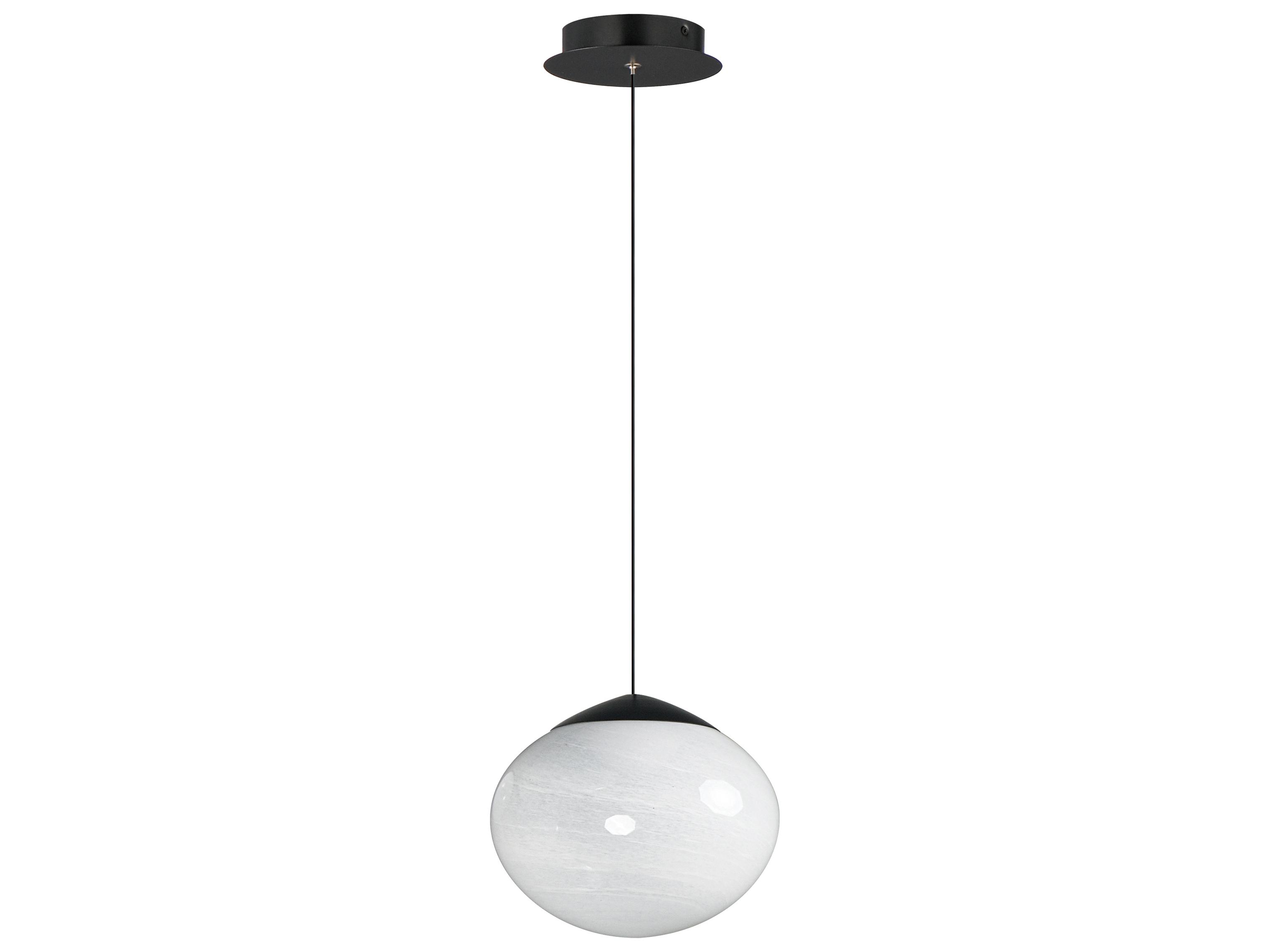 ET2 Nimbus 1-Light Black Globe Mini Pendant