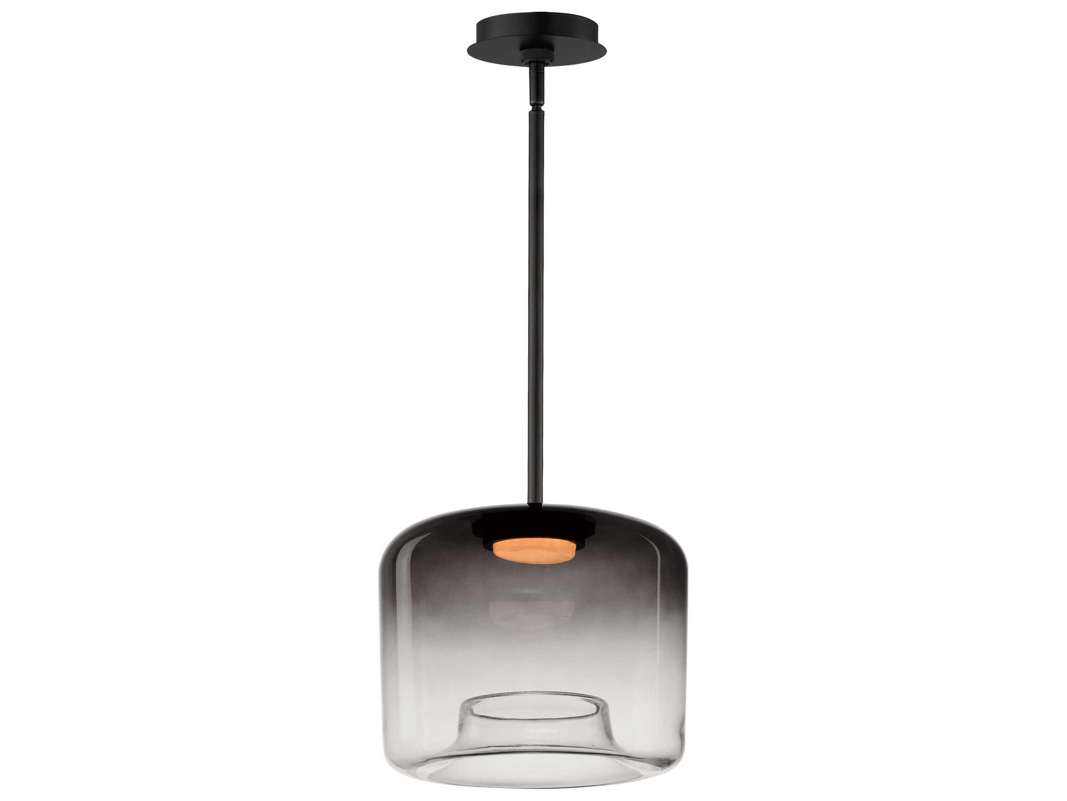 ET2 Bombona 1-Light Black Cylinder Mini Pendant