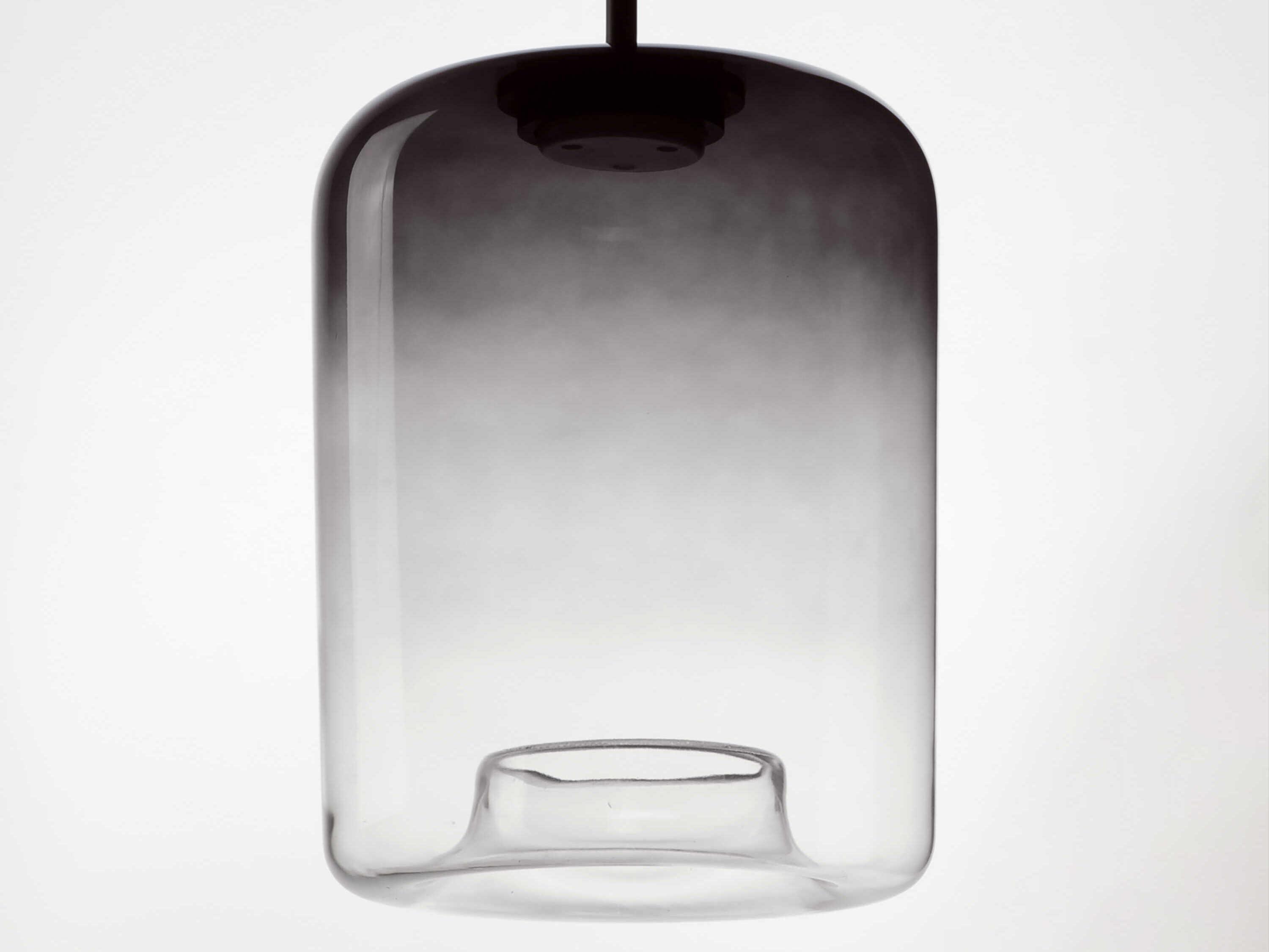 ET2 Bombona 1-Light Black Cylinder Mini Pendant